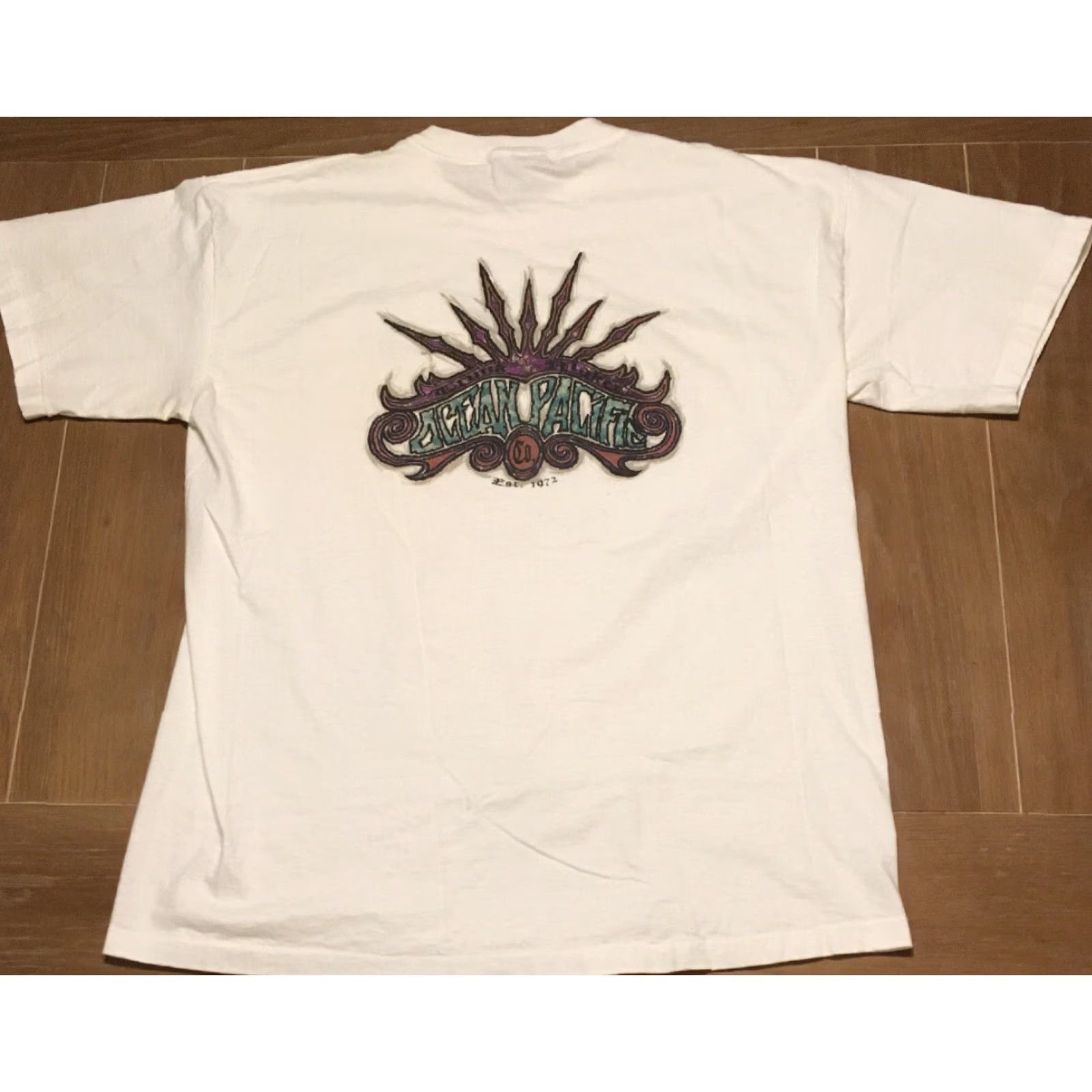 Ocean Pacific Ocean Pacific Op Shirt Vintage Single Stitch Size L Size US L / EU 52-54 / 3 - 4 Thumbnail