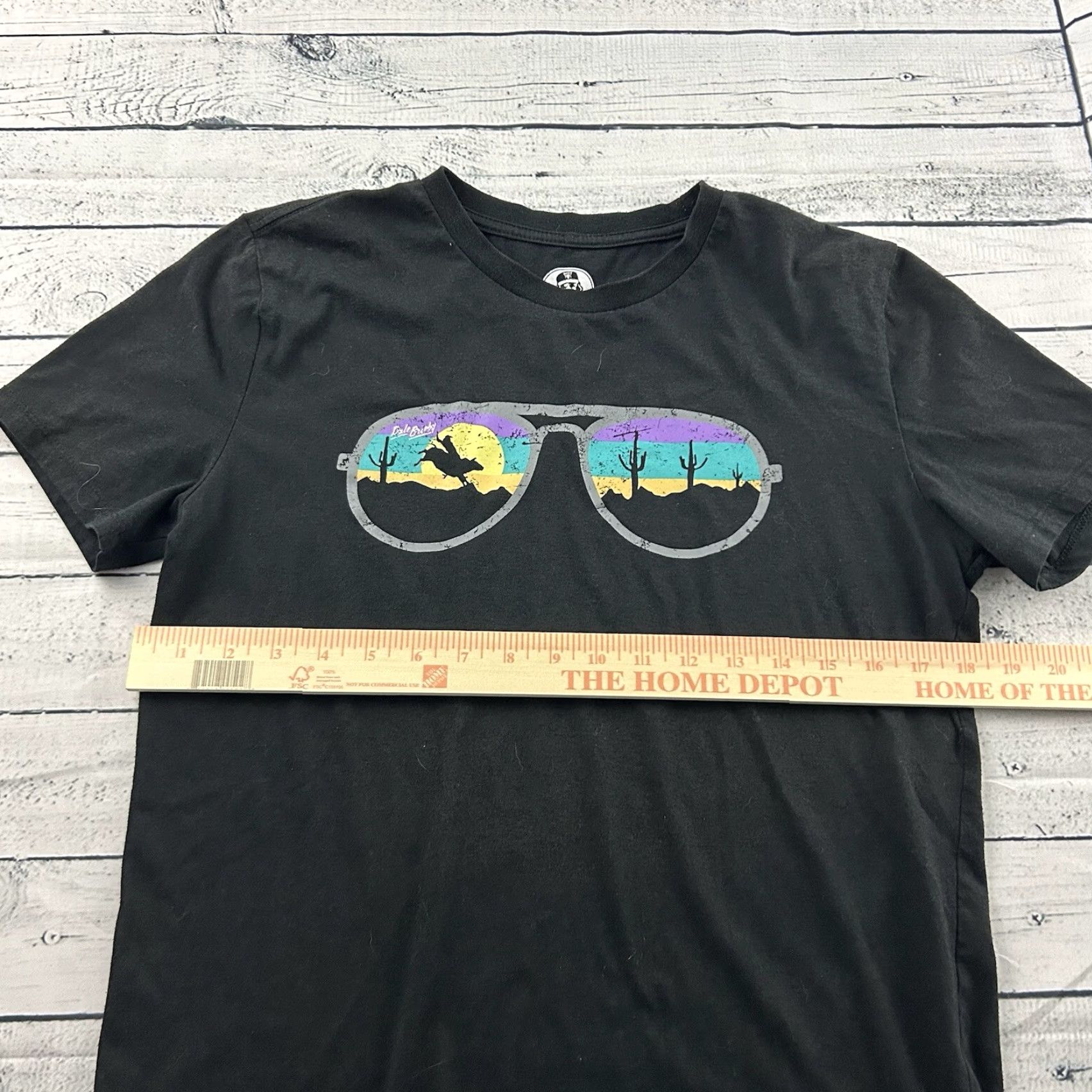 Vintage Dale Brisby T-Shirt Shirt Short Sleeve Men's Small Black Mens Size US S / EU 44-46 / 1 - 4 Thumbnail