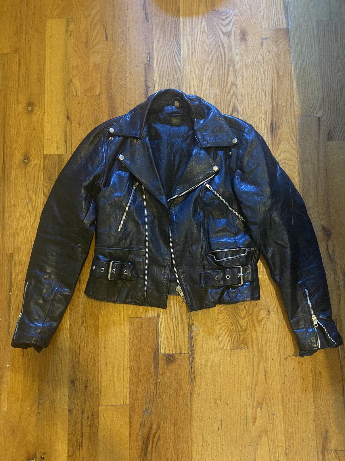 Vintage Vintage Leather jacket Size US S / EU 44-46 / 1 - 1 Thumbnail