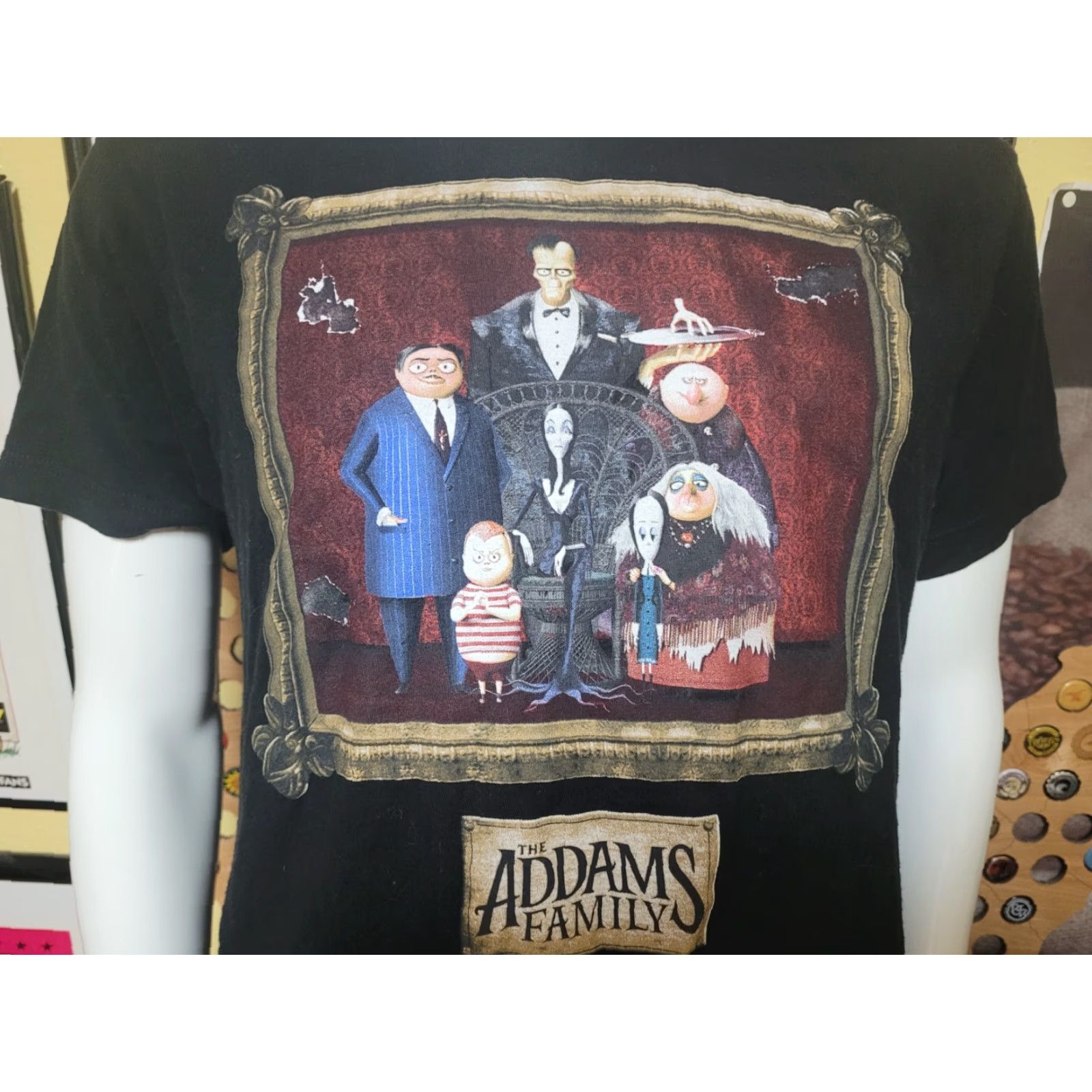 Vintage VINTAGE The Addams Family 2019 Animated Movie T Shirt Large Goth Horror Size US L / EU 52-54 / 3 - 2 Thumbnail