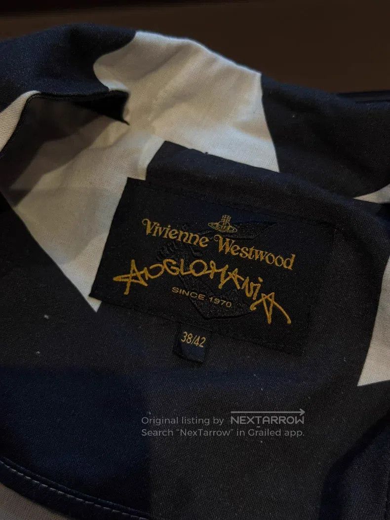 Vivienne Westwood Vivienne Westwood Black and White Contrasting Short Windbr Size XS / US 0-2 / IT 36-38 - 2 Thumbnail