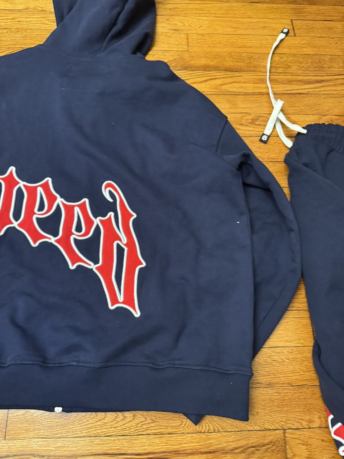 Godspeed GodSpeed Navy Blue Red Track Suit Size Medium Size US M / EU 48-50 / 2 - 10 Thumbnail