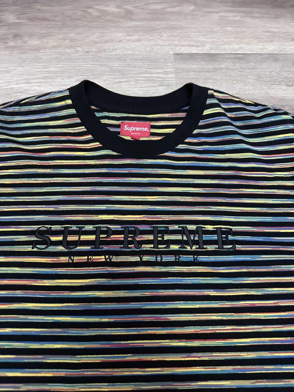 Supreme Supreme SS18 Static Stripe Top Size US L / EU 52-54 / 3 - 1 Thumbnail