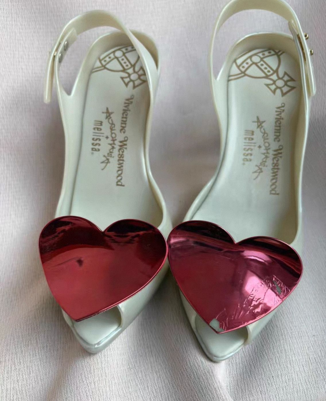 Vivienne Westwood Vivienne Westwood Pearl Heart Heels . Size US 8 / IT 38 - 2 Thumbnail