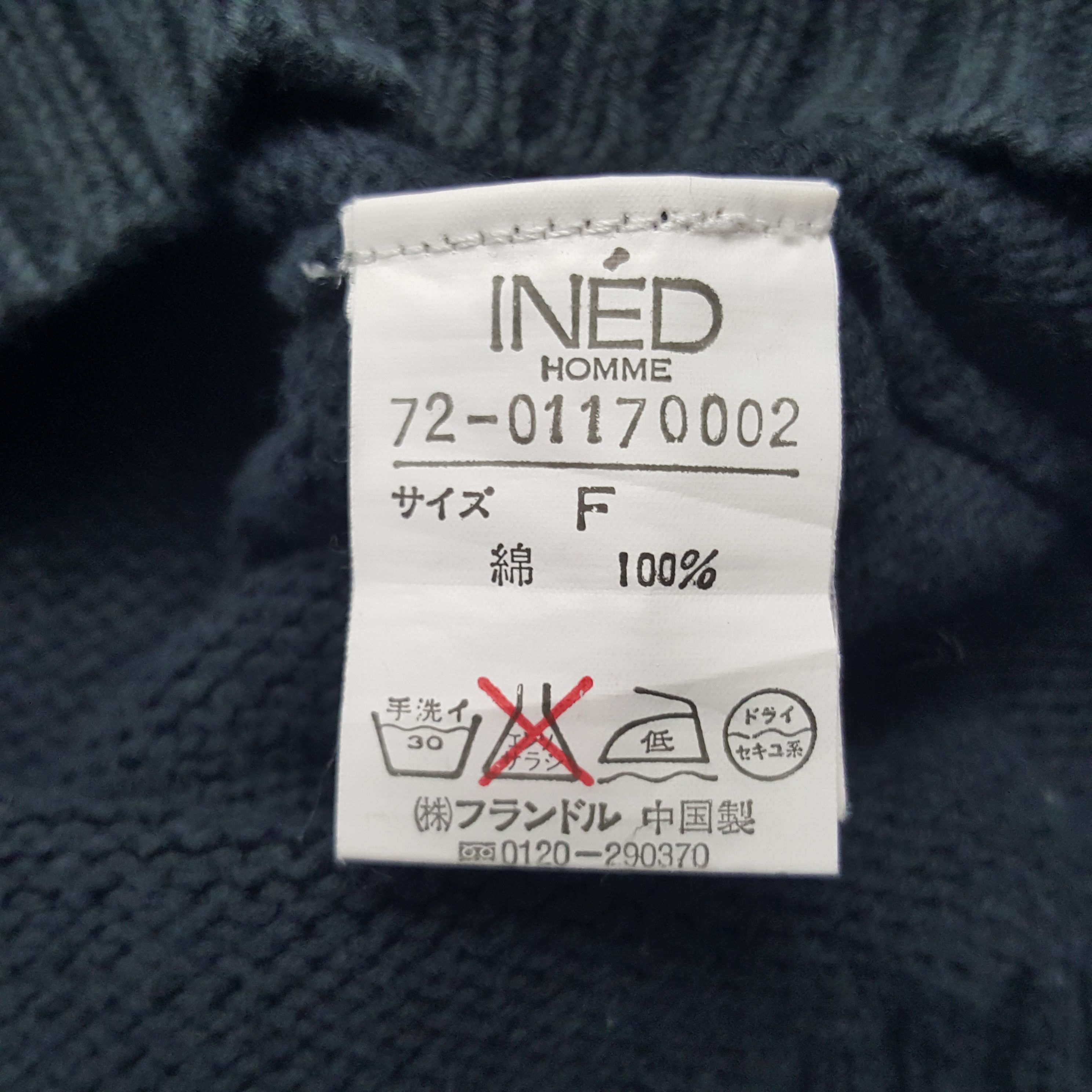 Vintage × Yohji Yamamoto Ined Homme by Yohji Yamamoto Custom Skulls Knitwear Size US M / EU 48-50 / 2 - 8 Thumbnail
