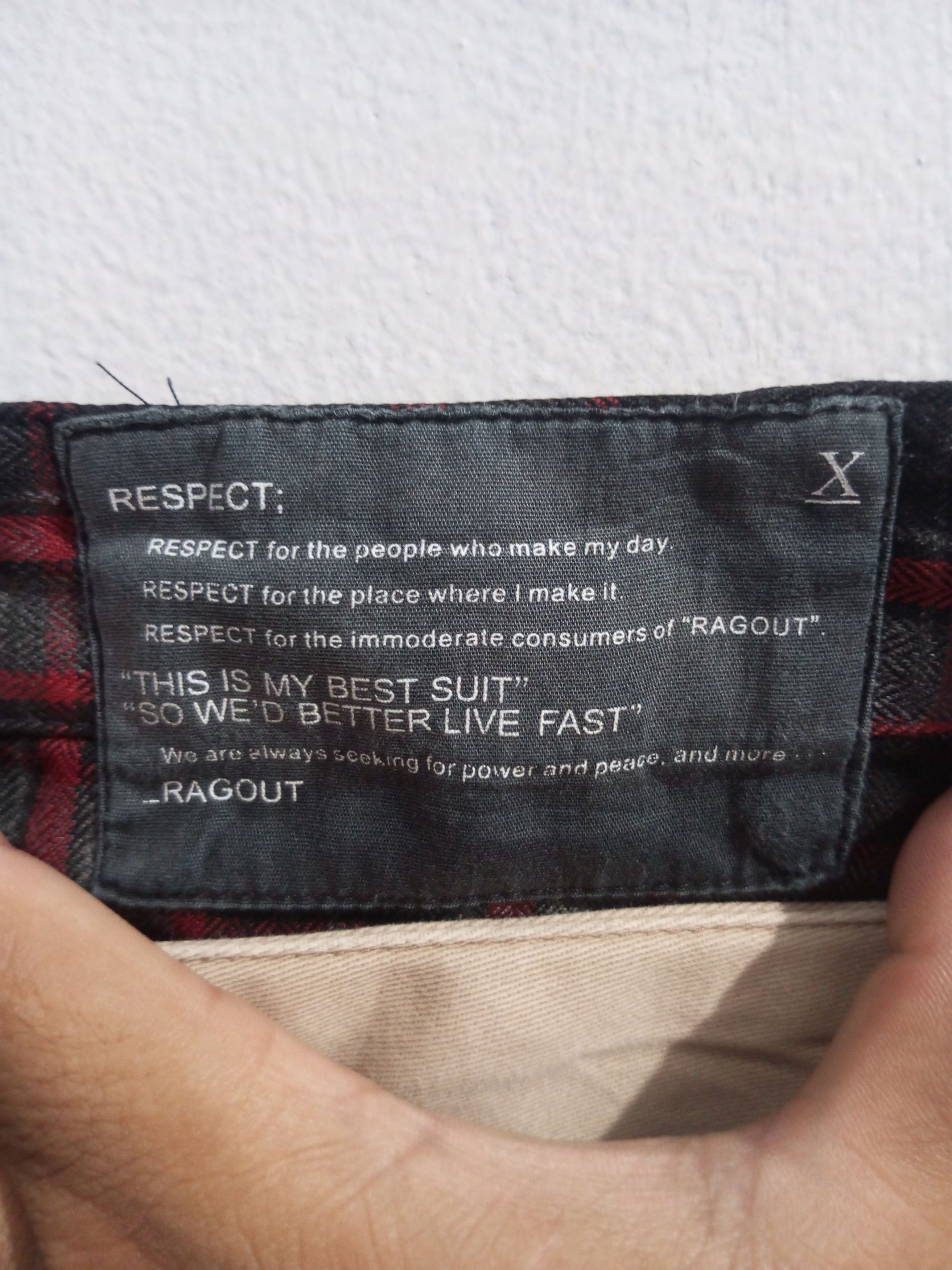 Japanese Brand Japanese brand Ragout double waist chekerd pants Size US 31 - 11 Thumbnail
