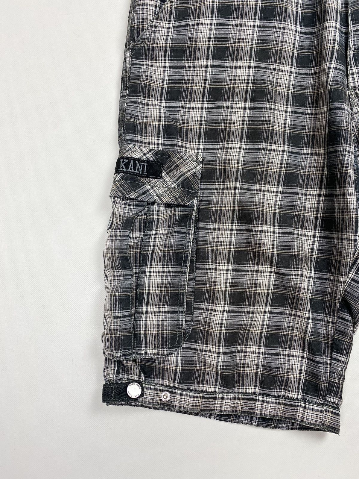 Karl Kani × Vintage Karl Kani men’s checked cargo rap shorts size 36 Size US 36 / EU 52 - 4 Thumbnail