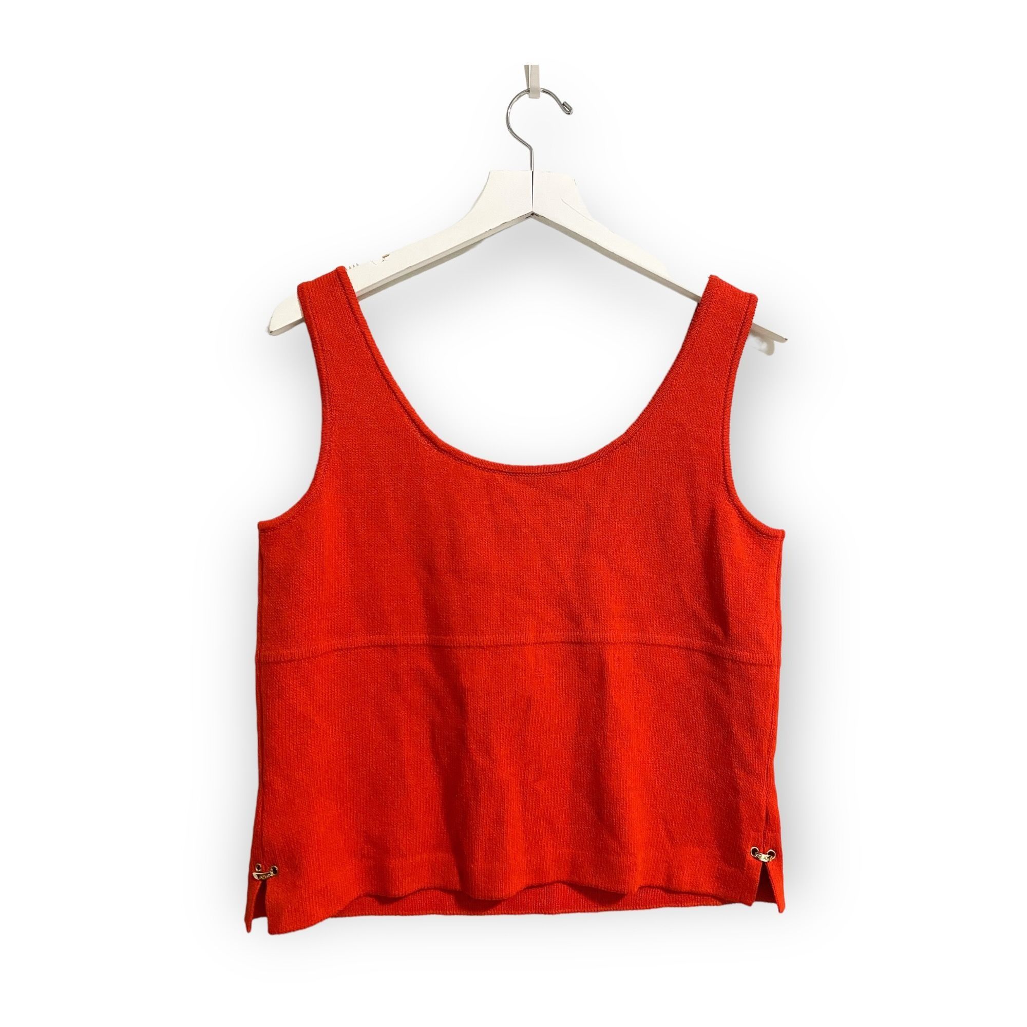 St. John St. John Knit Scoop Neck Shell Top, Size S, New with Size S / US 4 / IT 40 - 2 Thumbnail