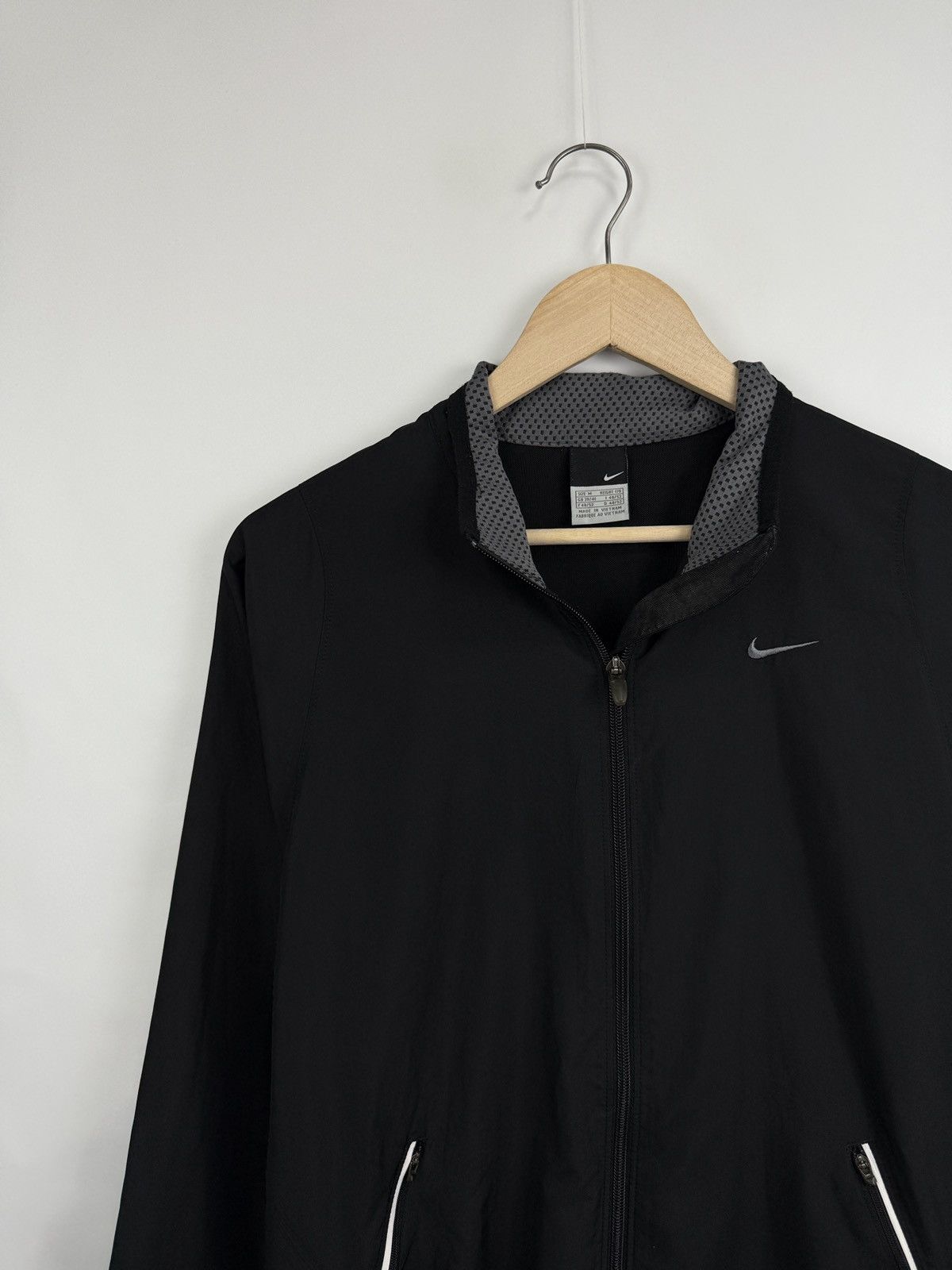 Nike 🇺🇸 Vintage 90s Nike Clima Fit Jacket Retro Y2K Rare Hype Size US M / EU 48-50 / 2 - 3 Thumbnail