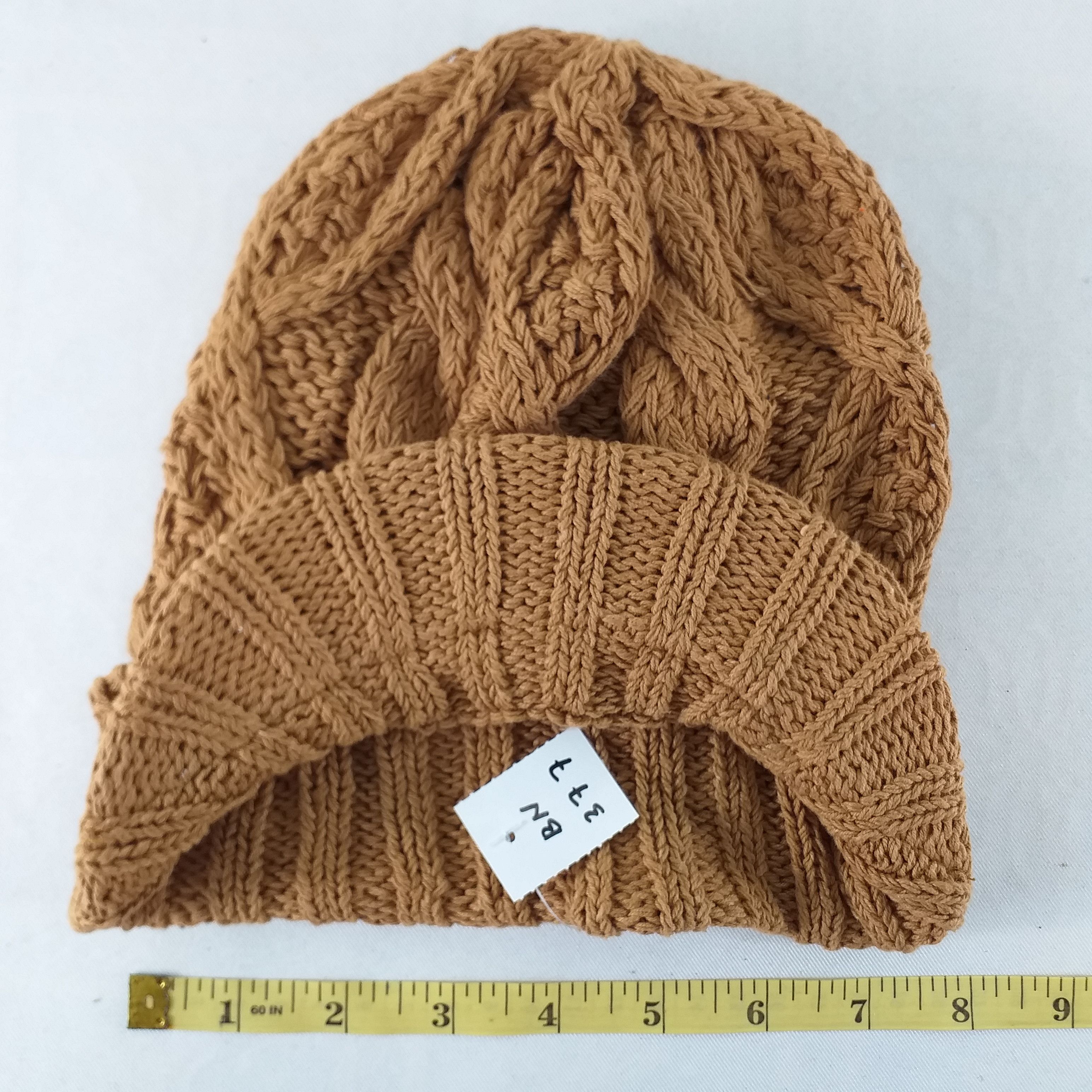 Japanese Brand Plain Snow Cap Hat Beanie -BN377 Size ONE SIZE - 4 Thumbnail