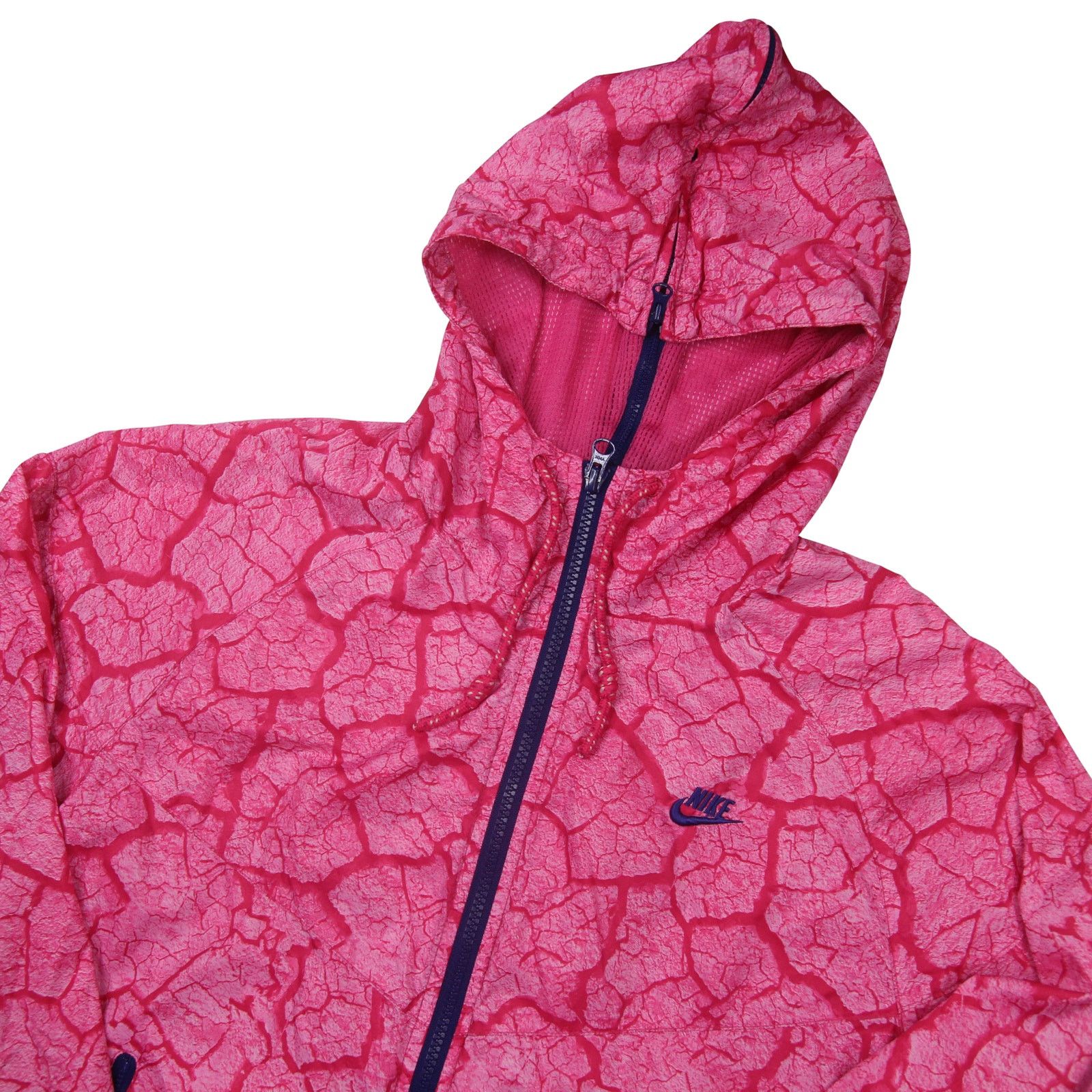 Nike × Vintage Vintage Nike Full Zip In Half Windbreaker Size XS / US 0-2 / IT 36-38 - 2 Thumbnail