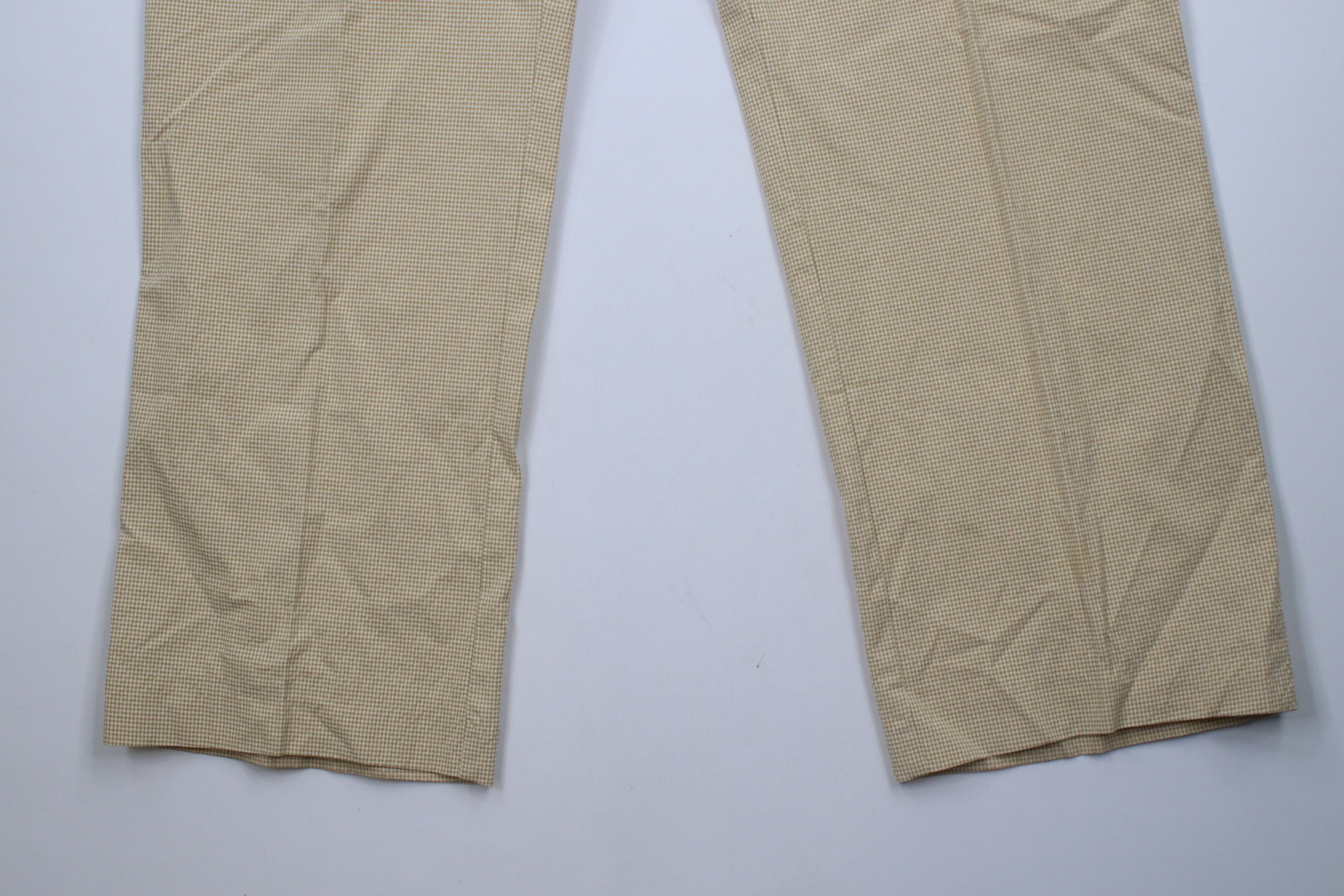 Vintage Vintage 90s Streetwear Gingham Plaid Wide Leg Chino Pants Size US 36 / EU 52 - 4 Thumbnail