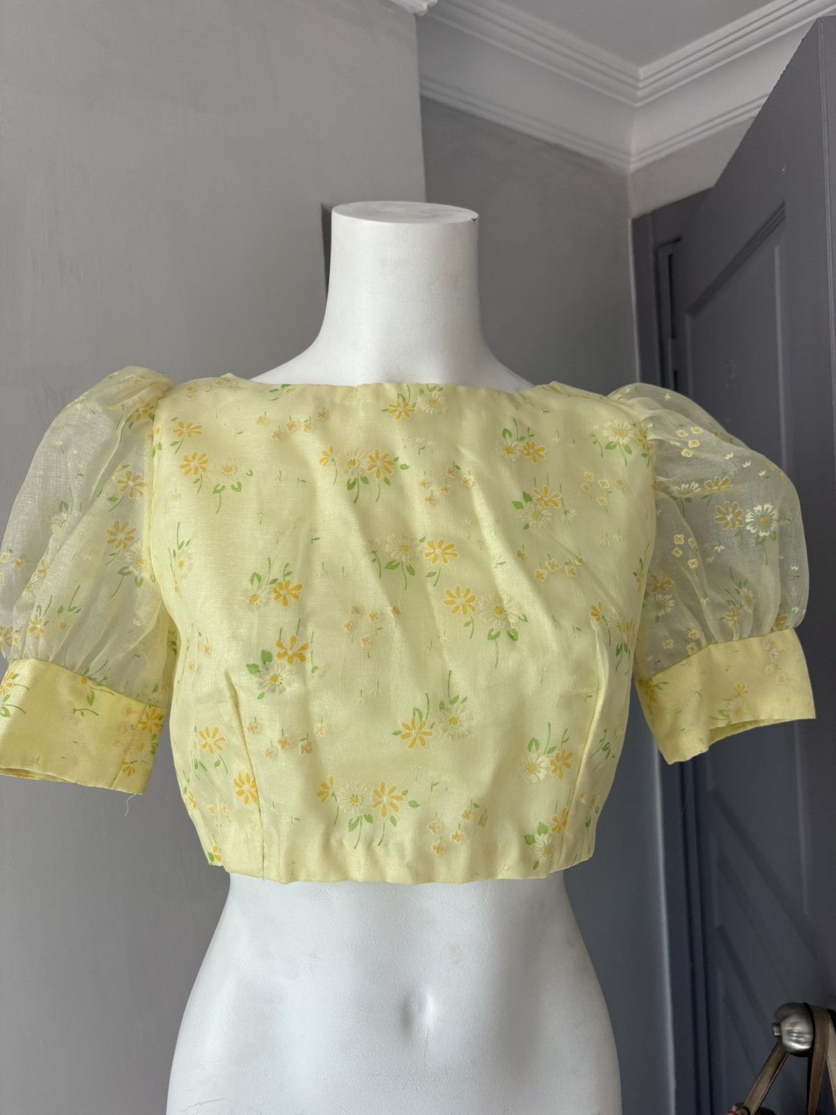 Vintage Antique blouse Size M / US 6-8 / IT 42-44 - 15 Thumbnail