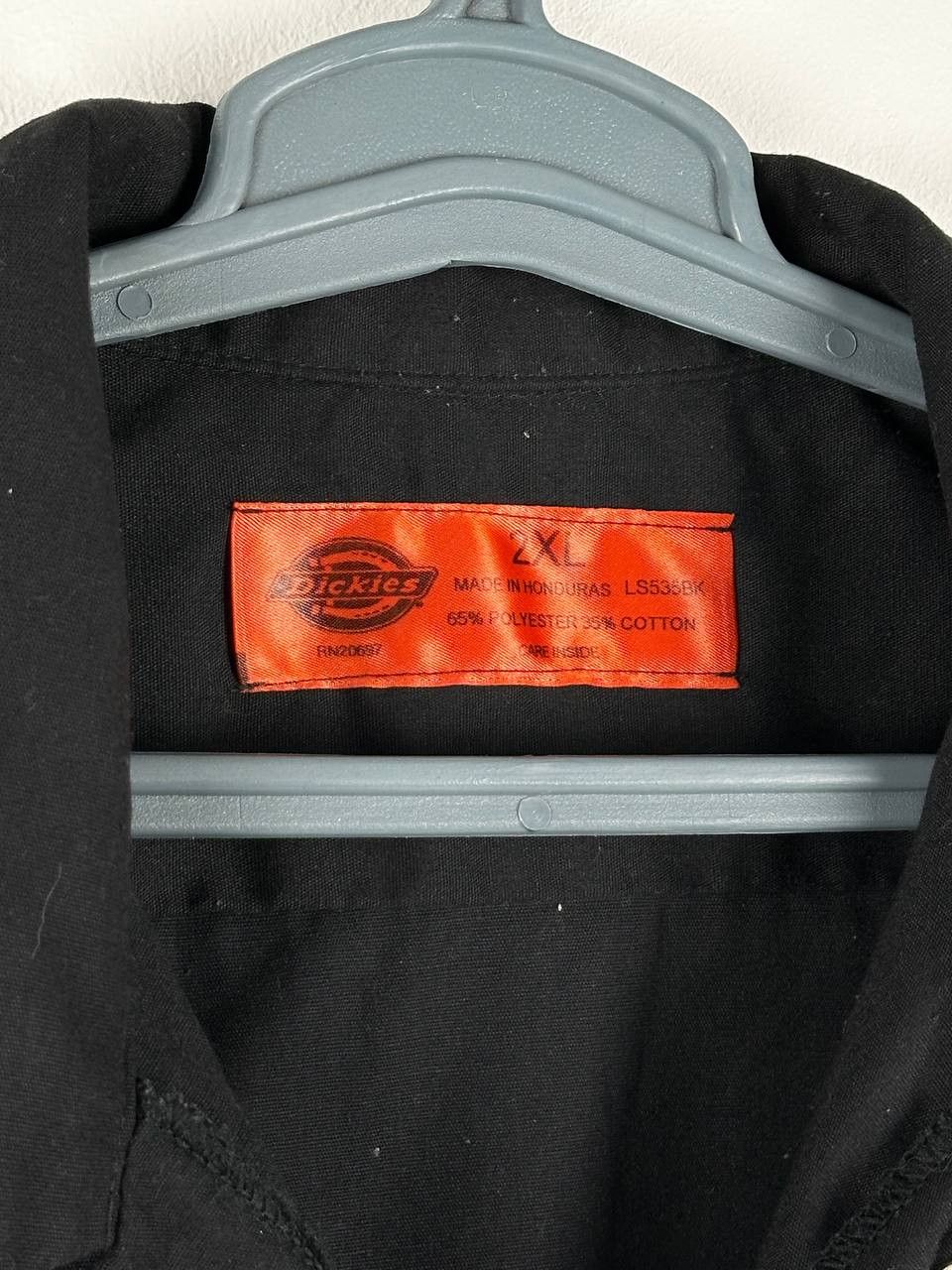 Dickies × Vintage Workwear Y2K Vintage Dickies Camo Collar Shirt Moto Size US XXL / EU 58 / 5 - 4 Thumbnail