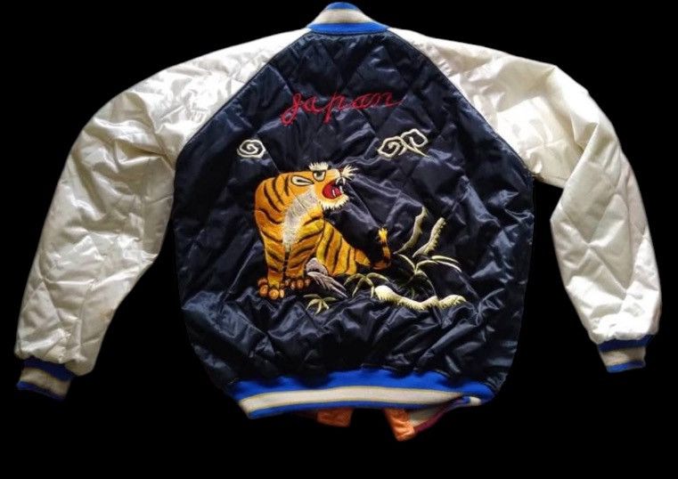 Japanese Brand 80s Reversible Japan Sukajan yokosuka Japanese lion Size US L / EU 52-54 / 3 - 1 Thumbnail