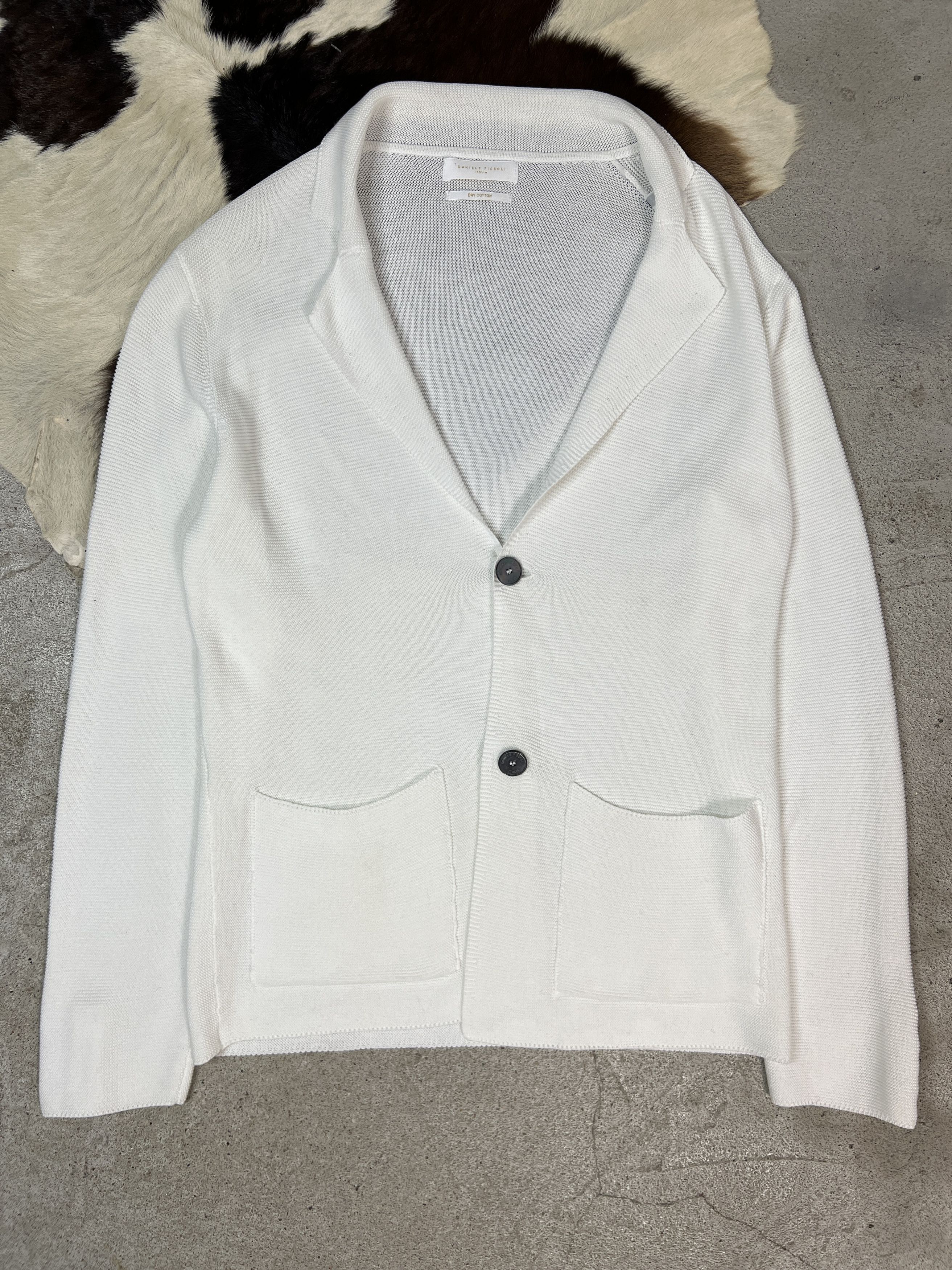 Daniele Fiesoli × Vintage Sweater jacket by Daniele Fiesoli Size M / US 6-8 / IT 42-44 - 3 Thumbnail