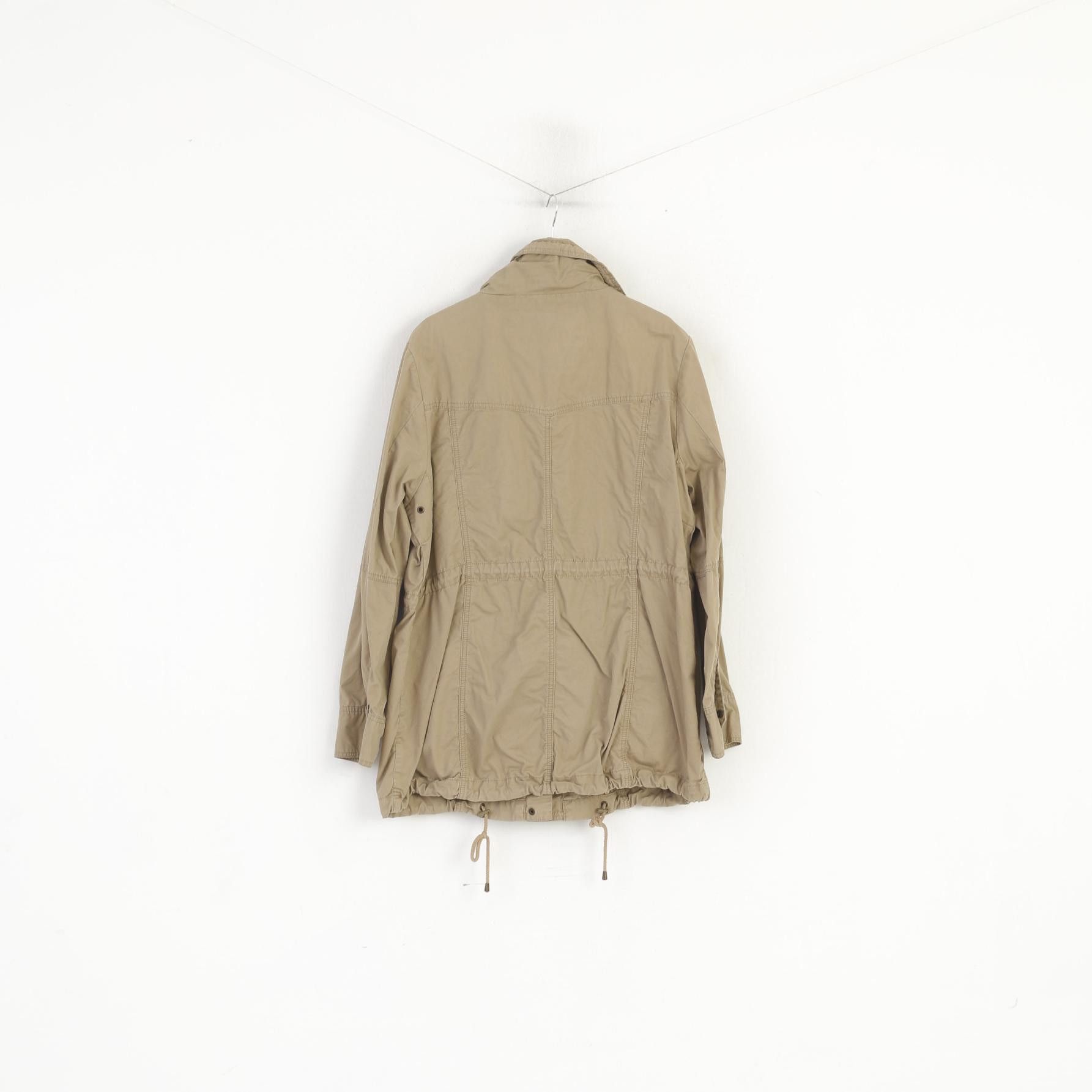 Andrew Marc Andrew Marc New York Women XL Jacket Beige Cotton 7615 Size XL / US 12-14 / IT 48-50 - 8 Thumbnail