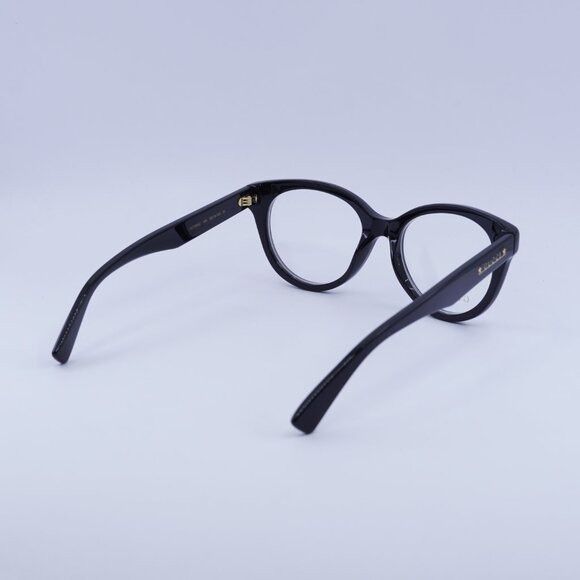 Gucci Gucci GG1590O 004 Eyeglasses Grey Crystal on Black 52mm Size ONE SIZE - 6 Thumbnail