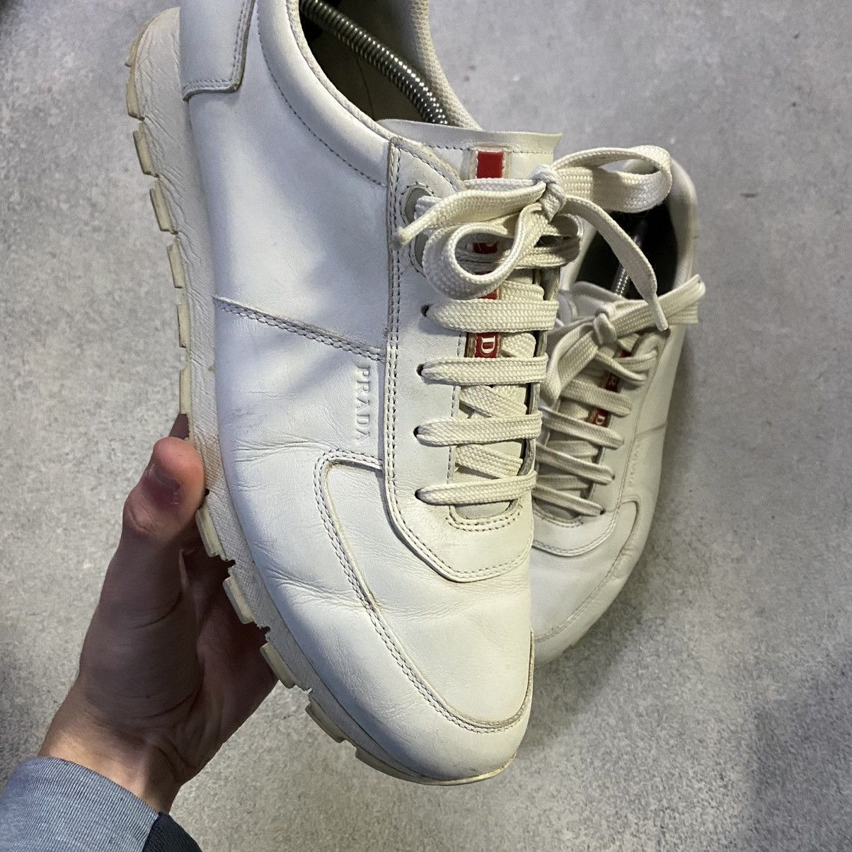 Prada Prada shoes sneakers y2k archive retro vintage Size US 9.5 / EU 42-43 - 3 Thumbnail