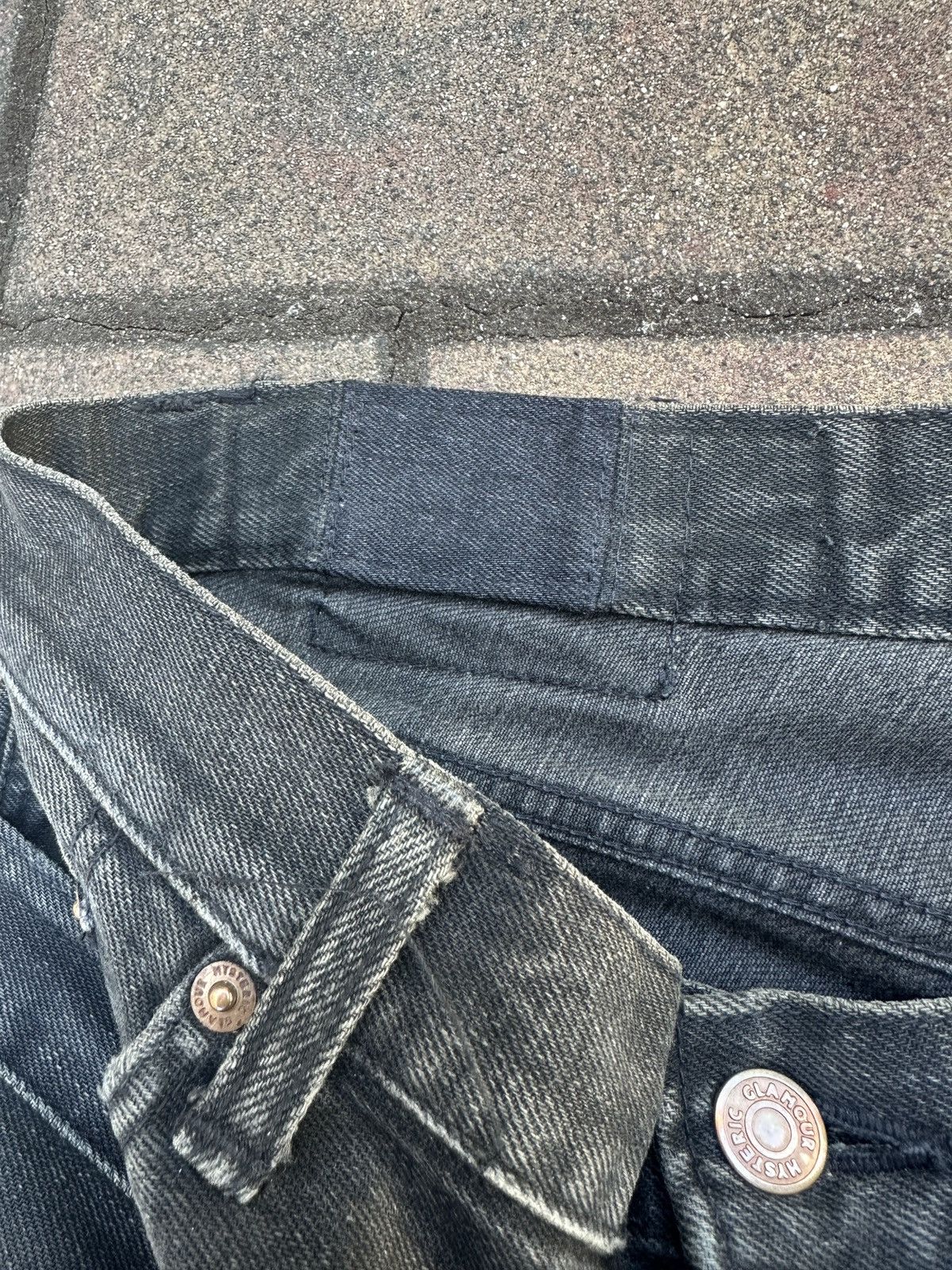 Hysteric Glamour Hysteric Glamour Black Hagi Denim Size US 31 - 7 Thumbnail