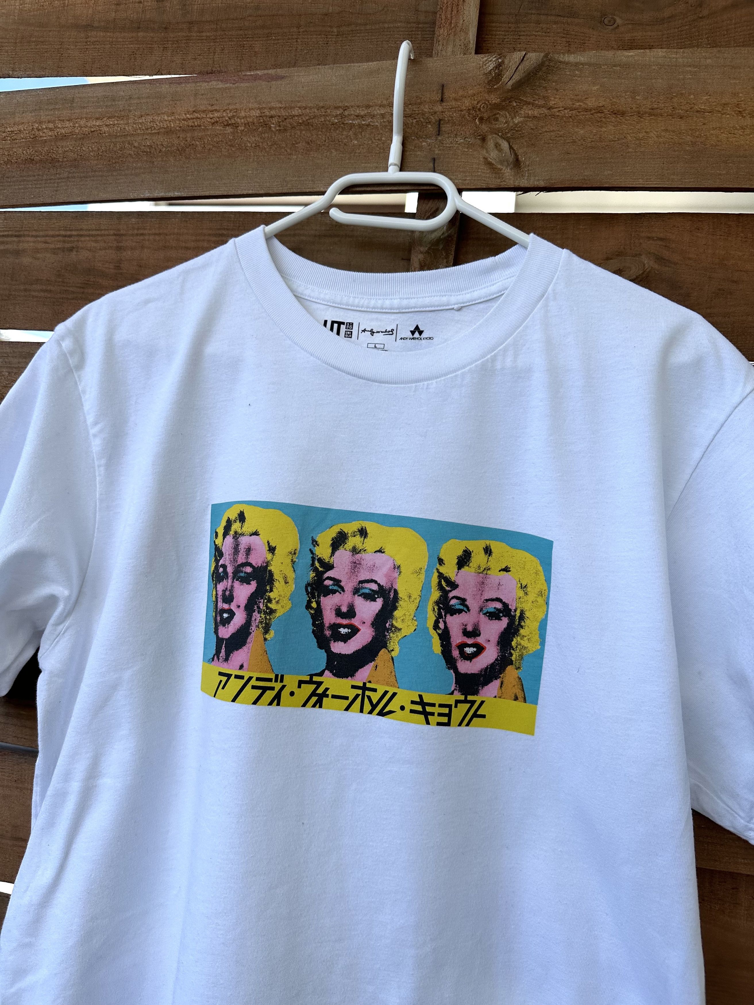 Andy Warhol × Uniqlo Uniqlo x Andy Warhol Kyoto t-shirt Marilyn Monroe Size US L / EU 52-54 / 3 - 6 Thumbnail