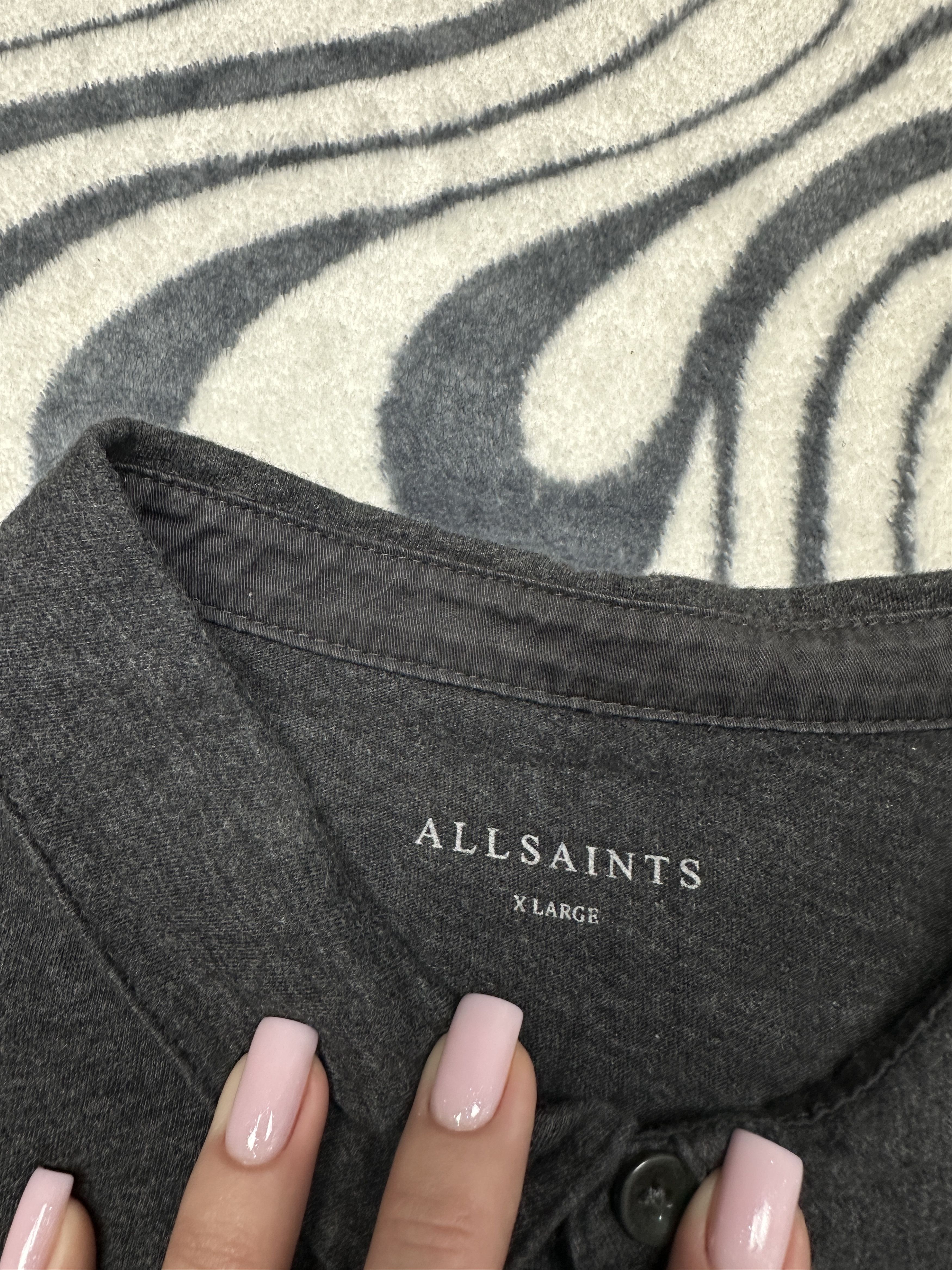 Allsaints AllSaints Mens Brace Polo Shirt Size US XL / EU 56 / 4 - 4 Thumbnail