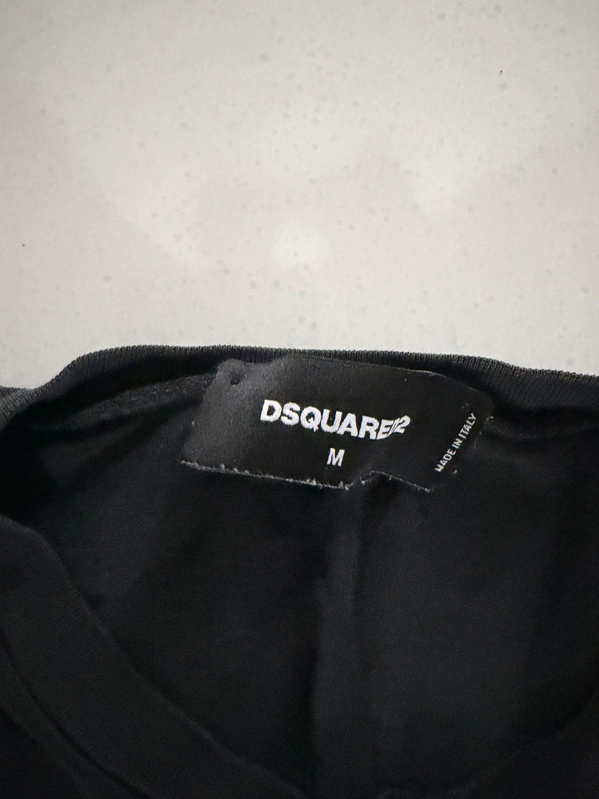 Dsquared2 DSquared2 Black Rose mesh T-Shirt Size Medium Size US M / EU 48-50 / 2 - 2 Thumbnail