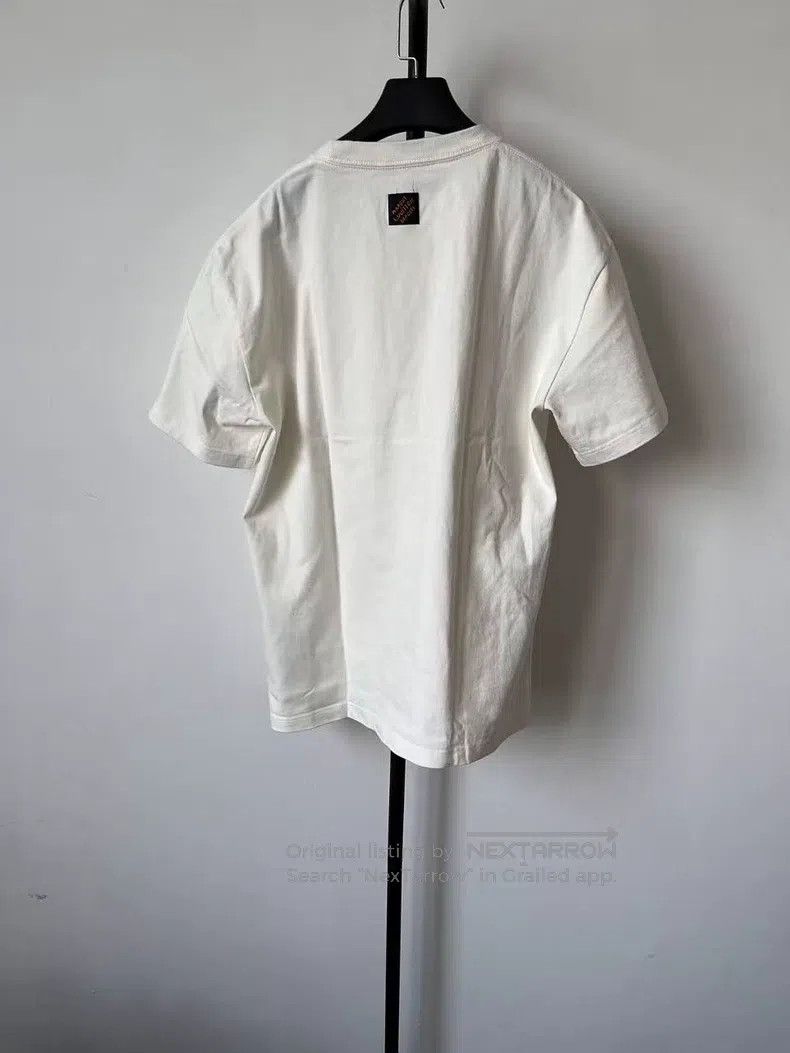 Louis Vuitton Louis Vuitton Logo Embroidered Crew Neck Short Sleeve Size US XL / EU 56 / 4 - 2 Thumbnail