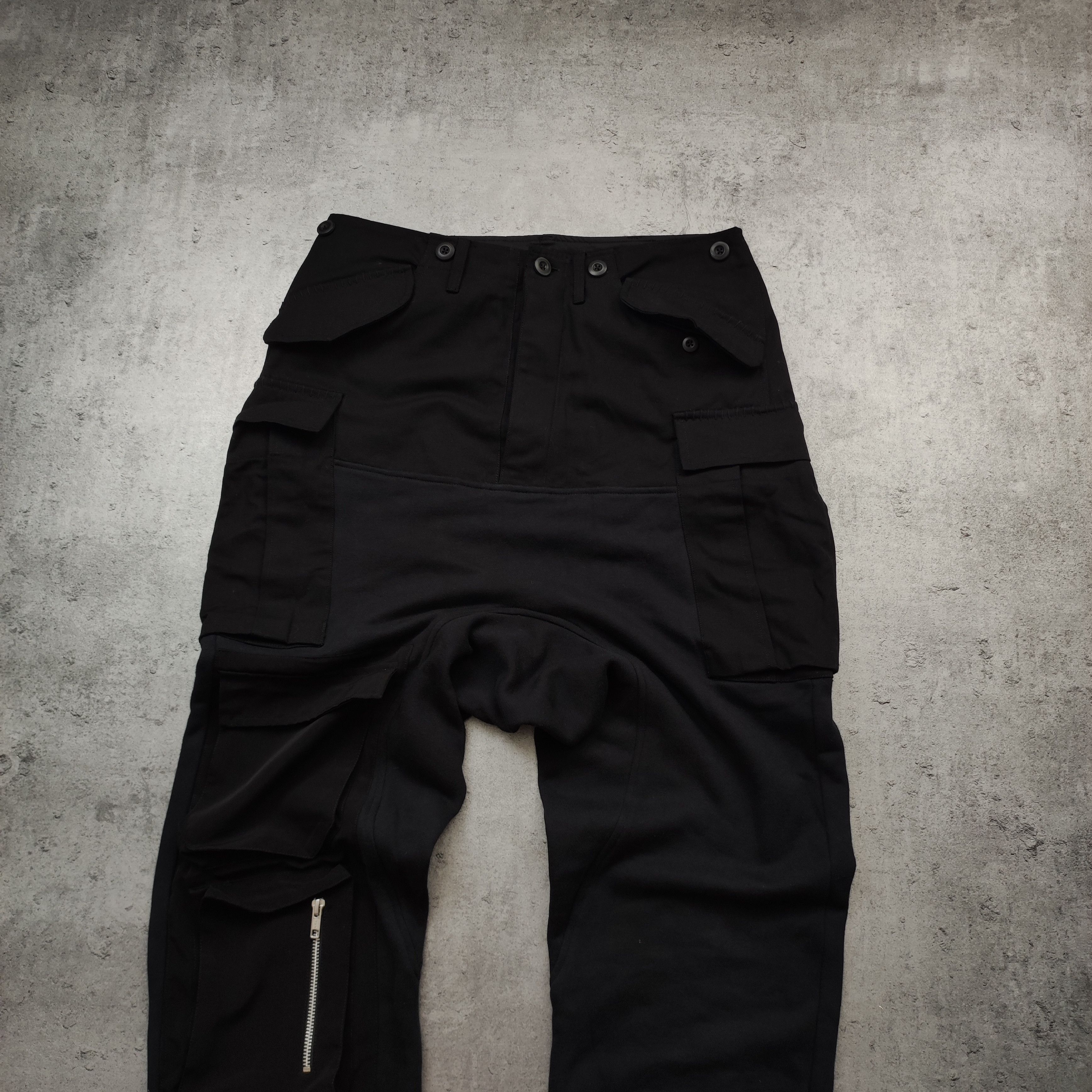 Other Space Available Studio Recyling Cargo Pocket Black Joggers Size US 32 / EU 48 - 2 Thumbnail