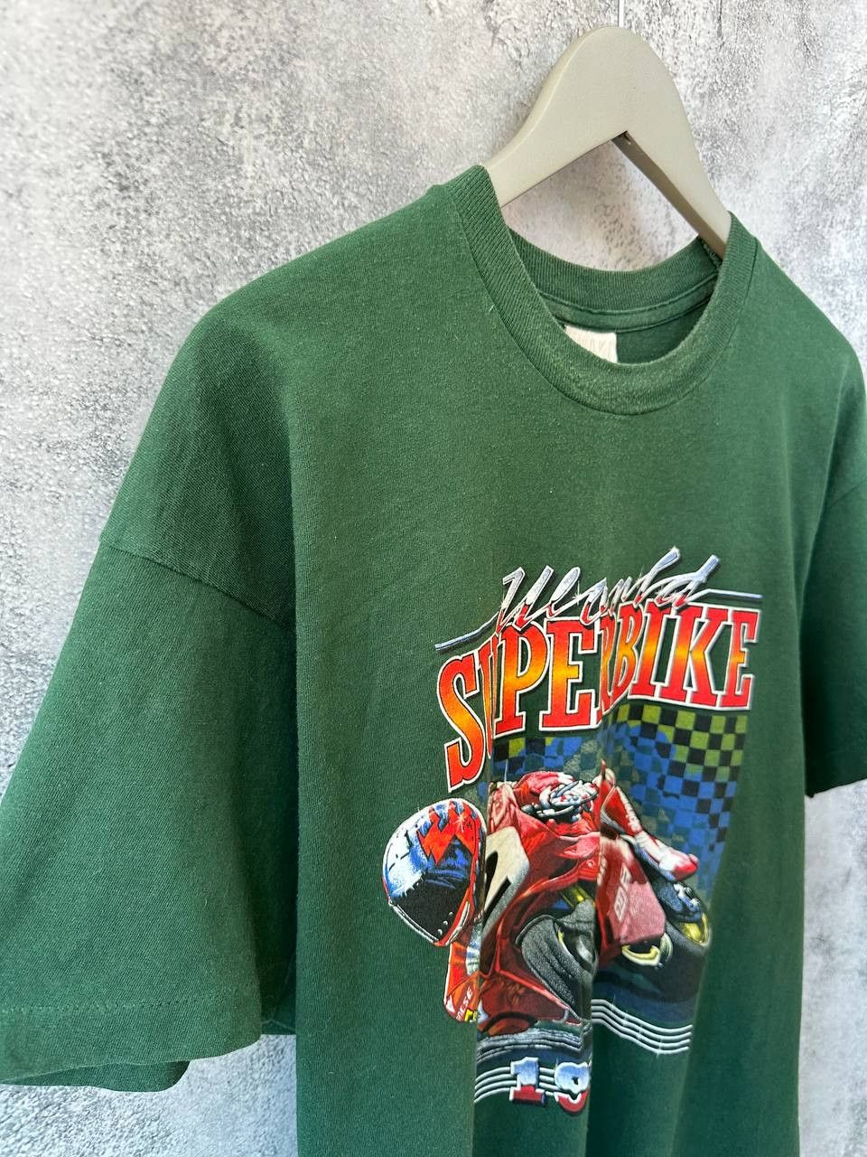 Vintage Carl Fogarty World Super Bike 1994 Vintage Ducati #2 T-Shirt Size US M / EU 48-50 / 2 - 4 Thumbnail
