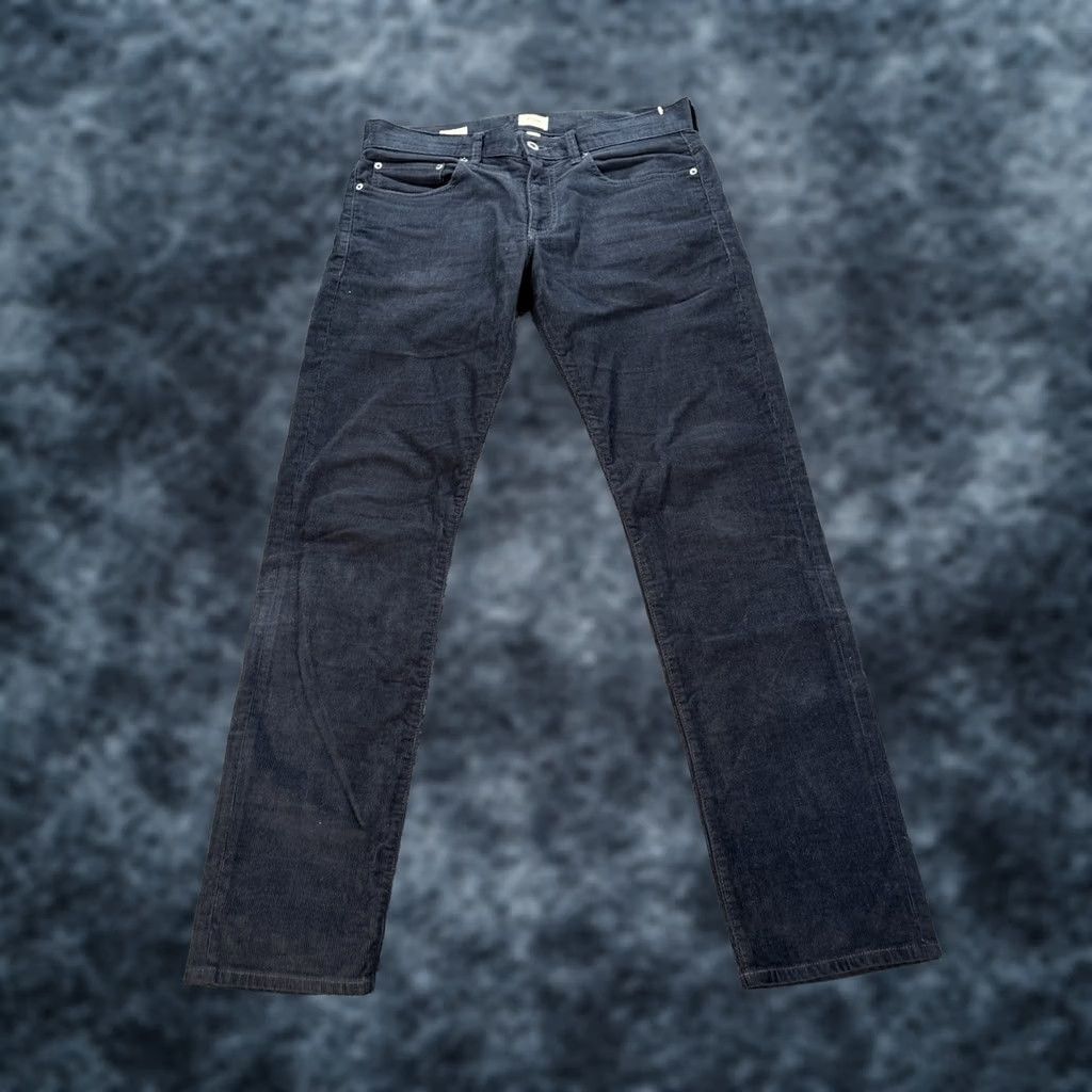 J.Crew J.CREW Pants Men 32x32 Corduroy Straight Leg 484 Gray Chino Classic 5-Pocket EUC Chair Logo Zip Pocketed Front Flat Front Vintage No N/A Size US 32 / EU 48 - 1 Thumbnail