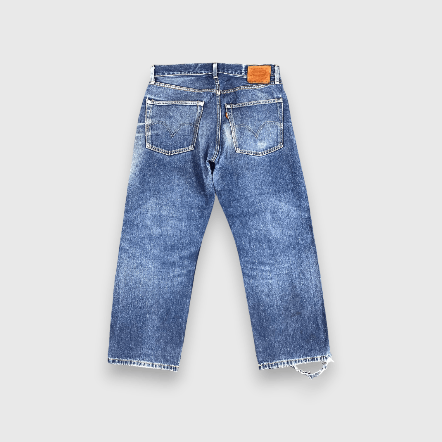 Levi's Vintage 90s Blue Wash Levis 503 Jeans-J1729 Size US 32 / EU 48 - 2 Thumbnail