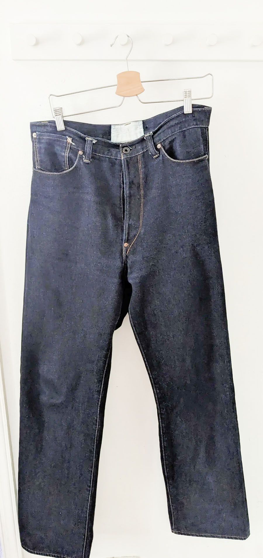 BLACK SIGN Black Sign 15oz Vocalion Waist Overalls Dark Indigo Size US 34 / EU 50 - 1 Thumbnail