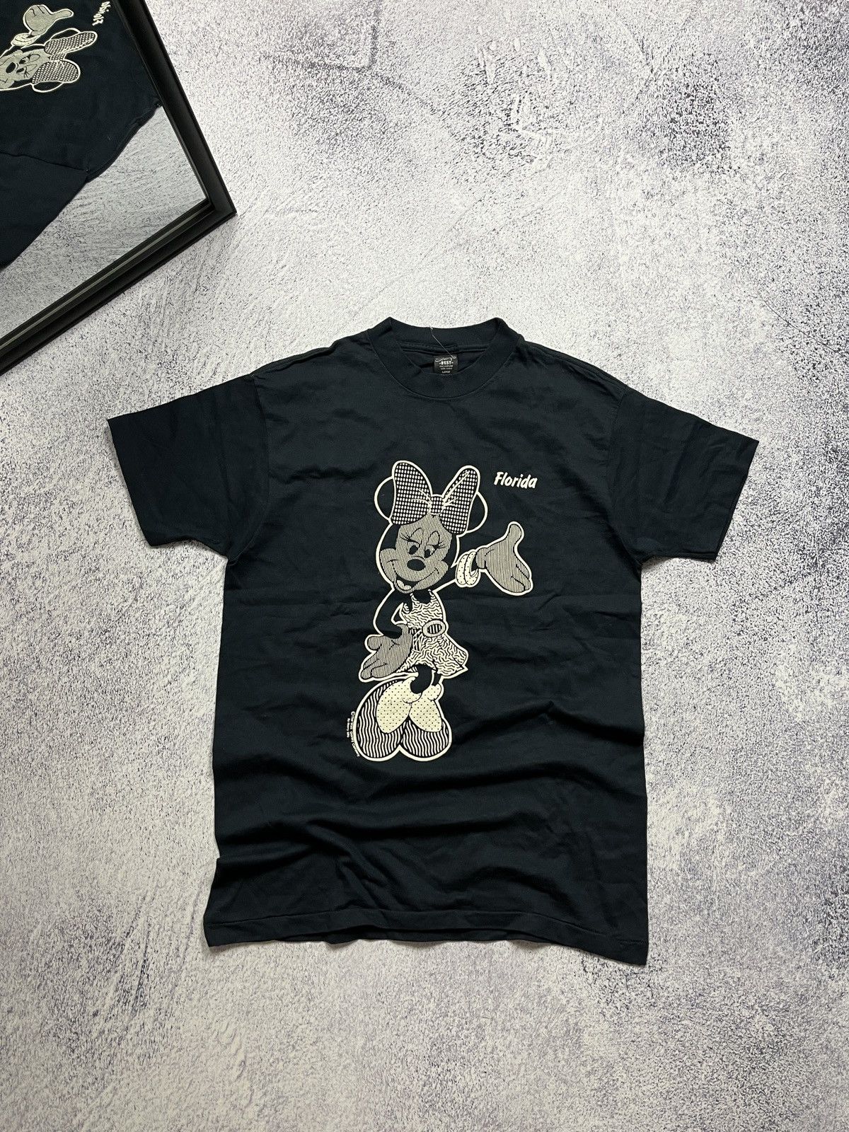 Disney × Vintage Mickey Mouse Florida Vintage T-shirt Disney Overprint Size US S / EU 44-46 / 1 - 1 Thumbnail