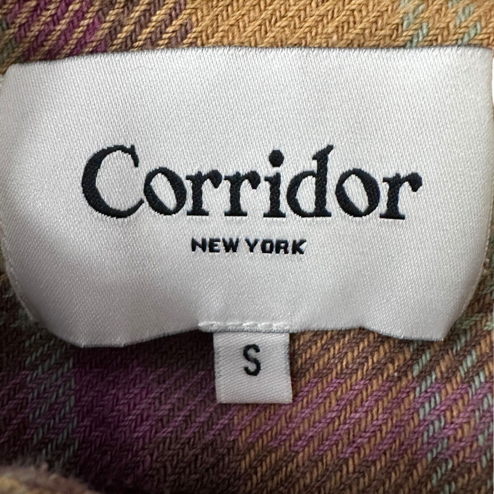 Corridor Corridor NYC Flannel Shirt Men’s Small Yellow Button Up Size US S / EU 44-46 / 1 - 6 Thumbnail
