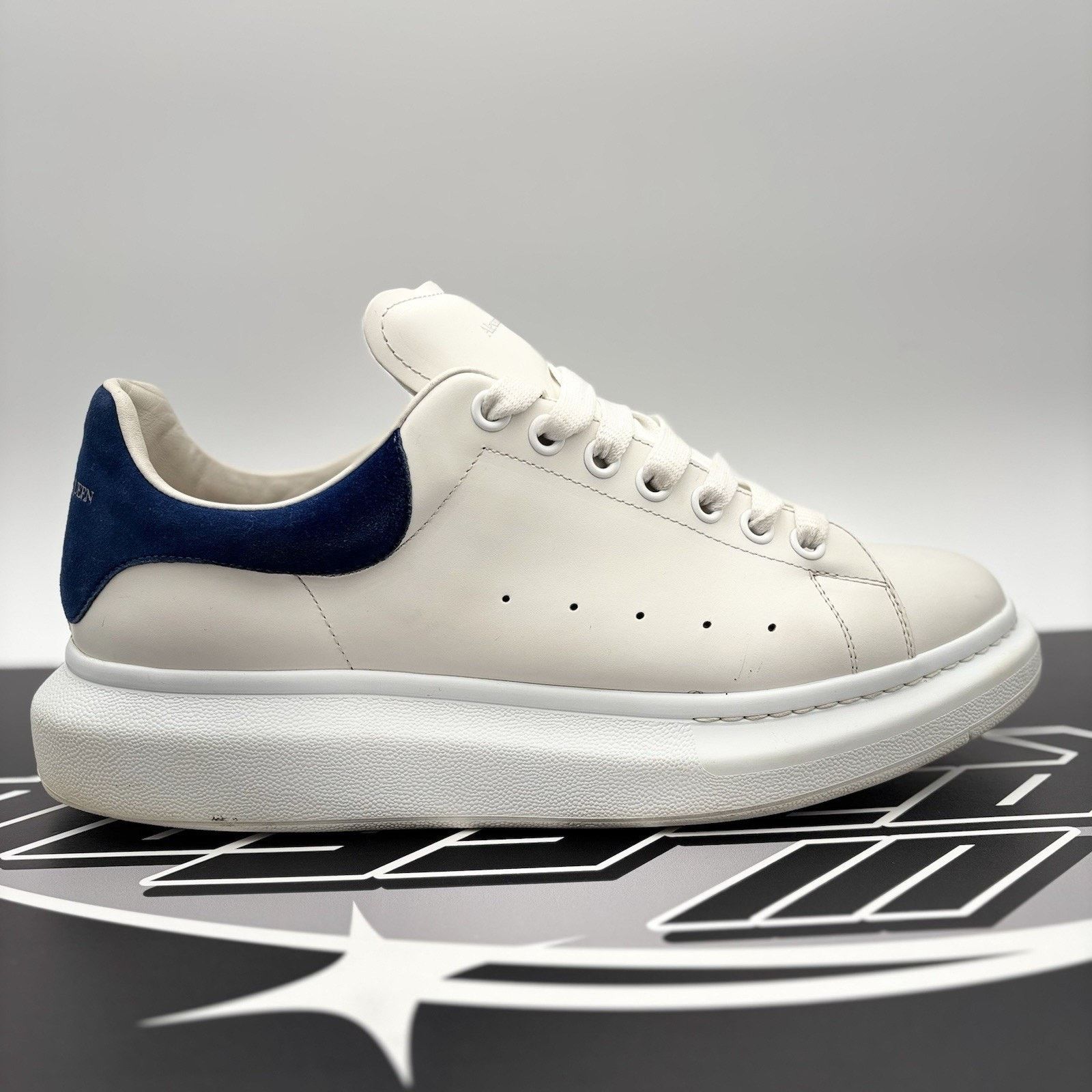 Alexander McQueen Alexander McQueen Oversized ' White, Blue ' | GREAT COND! Size US 12 / EU 45 - 2 Thumbnail