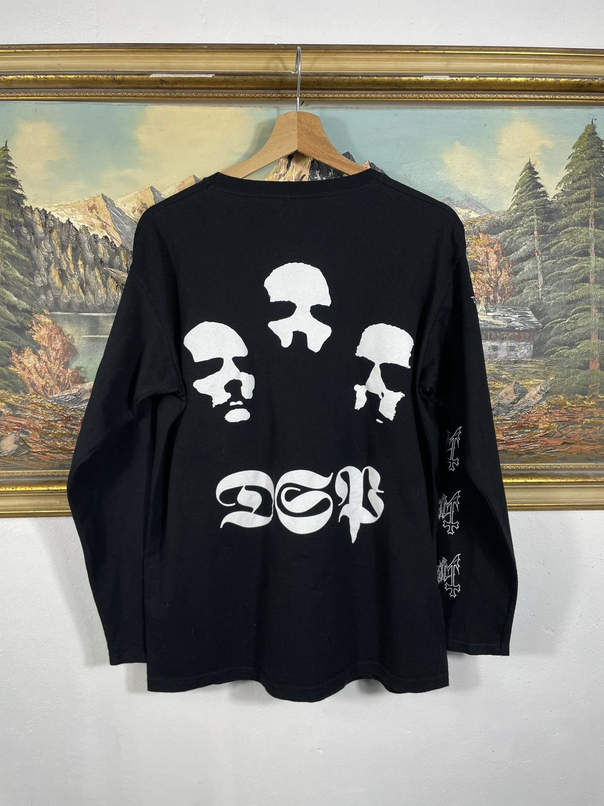 Band Tees Mayhem De Mysteriis Dom Sathanas Black Longsleeve Tee Band Size US M / EU 48-50 / 2 - 2 Thumbnail