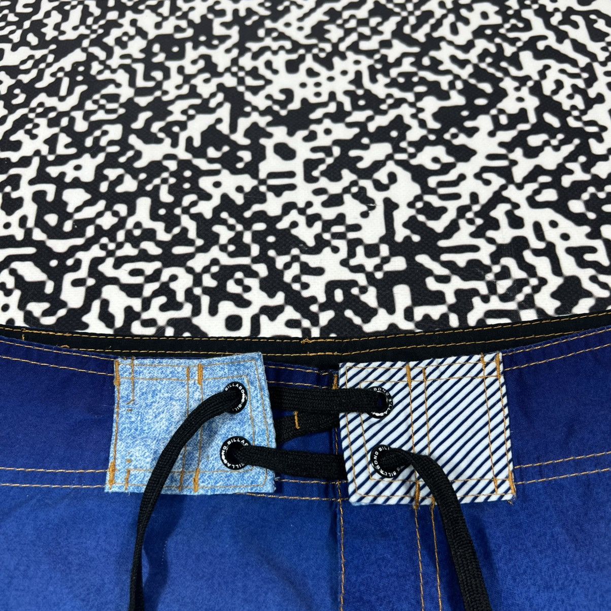 Billabong Vintage Y2K Billabong Wave Print Surf Retro Style Shorts Size US 32 / EU 48 - 11 Thumbnail