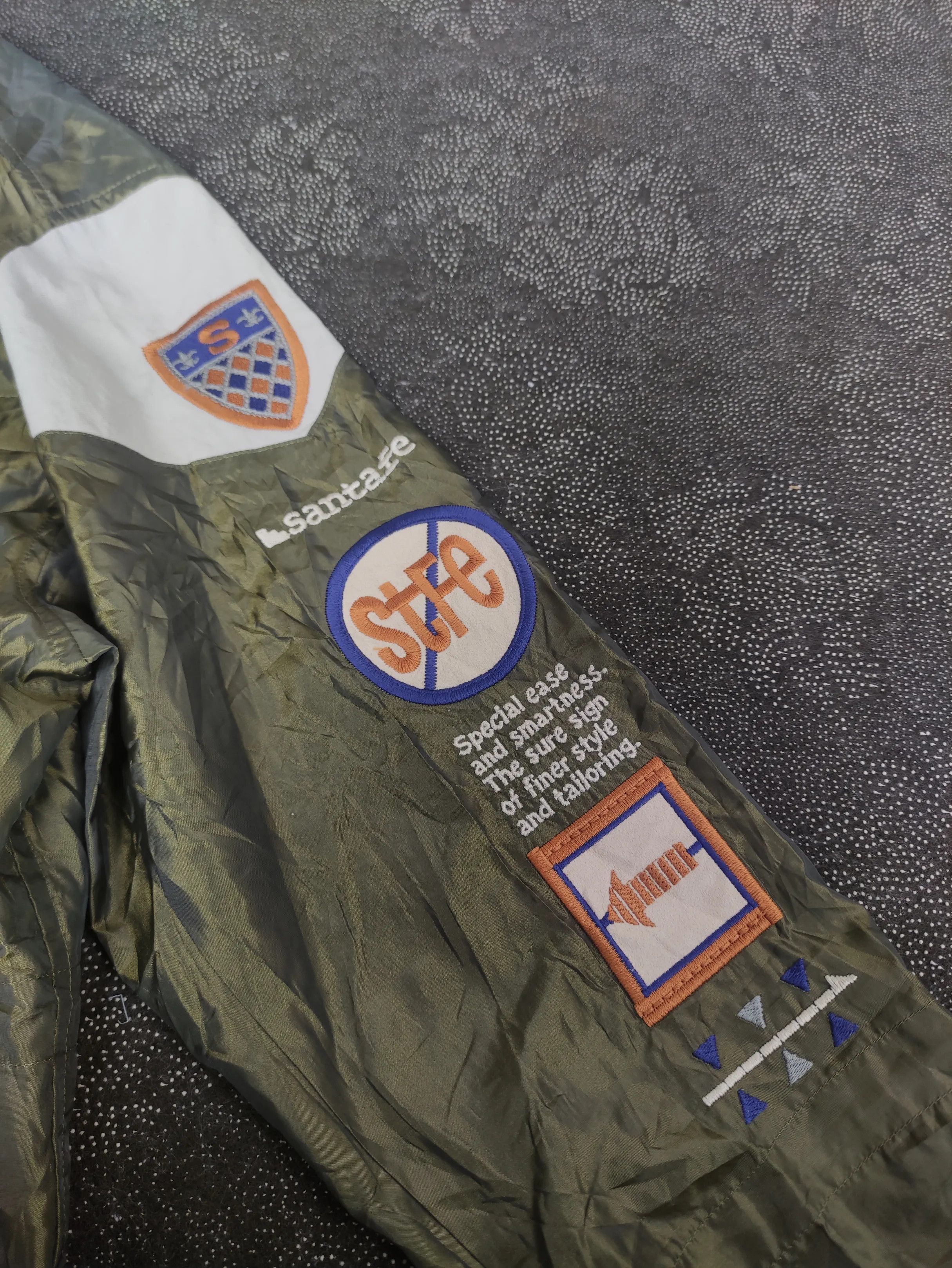 Japanese Brand Vintage Santa Fe Nylon Jacket J012 Size US XL / EU 56 / 4 - 9 Thumbnail