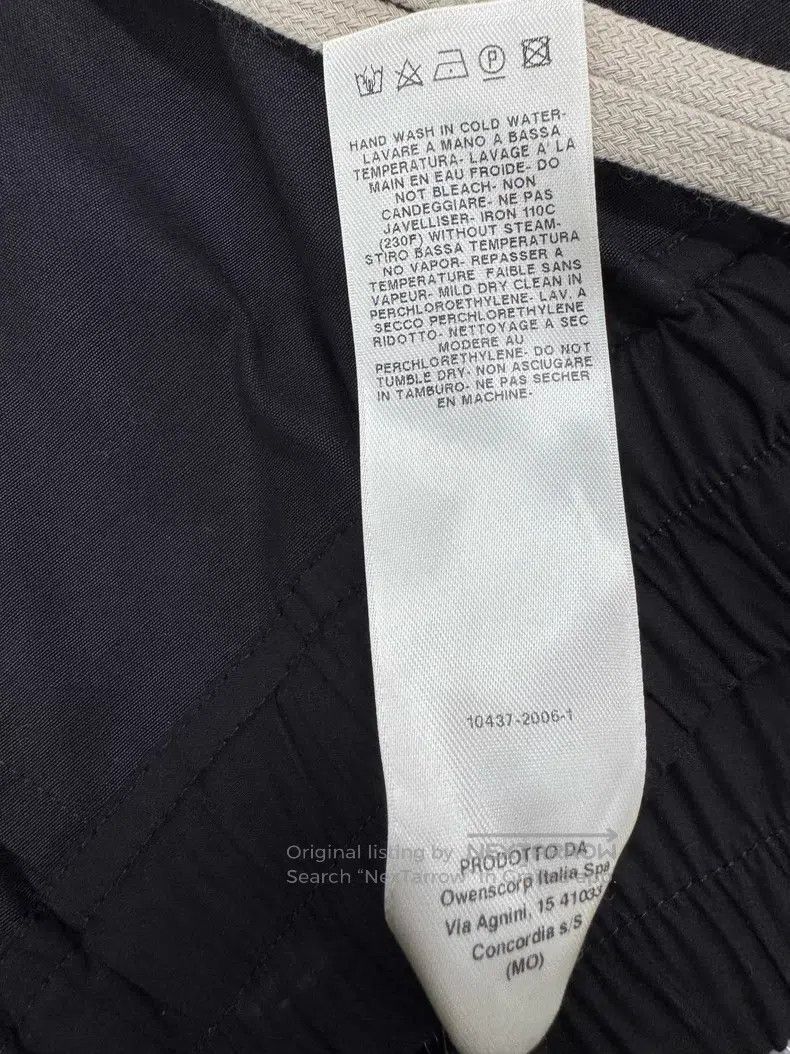 Rick Owens Rick Owens Dark Black Crotch Pants Size US 38 / EU 54 - 7 Thumbnail