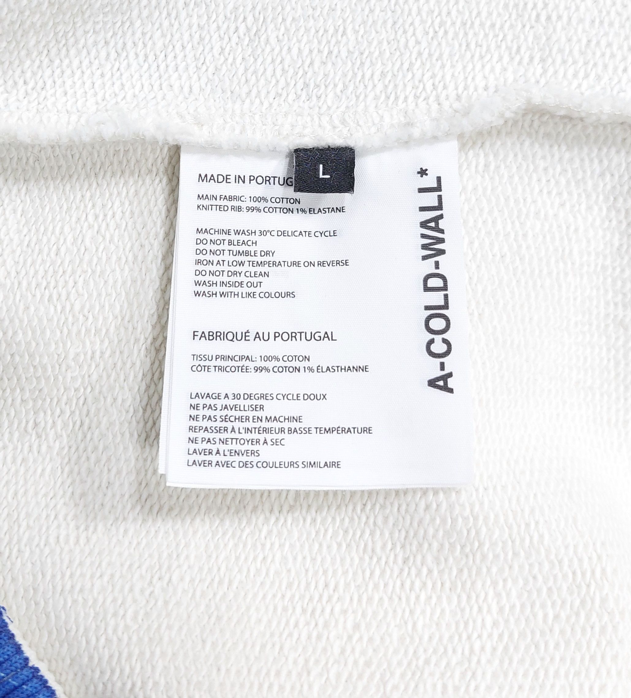 Brushstroke print hoodie