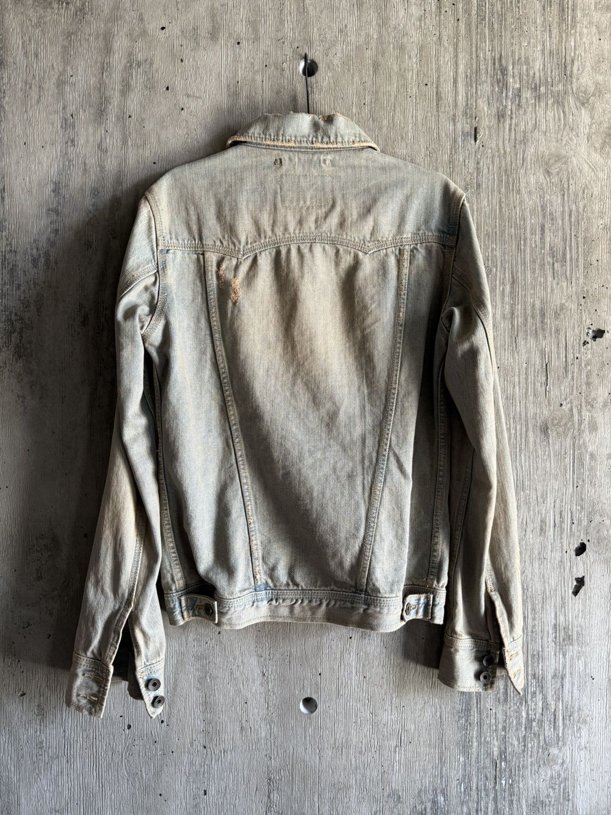 If Six Was Nine GOA WASHED DENIM JACKET Size US M / EU 48-50 / 2 - 5 Thumbnail