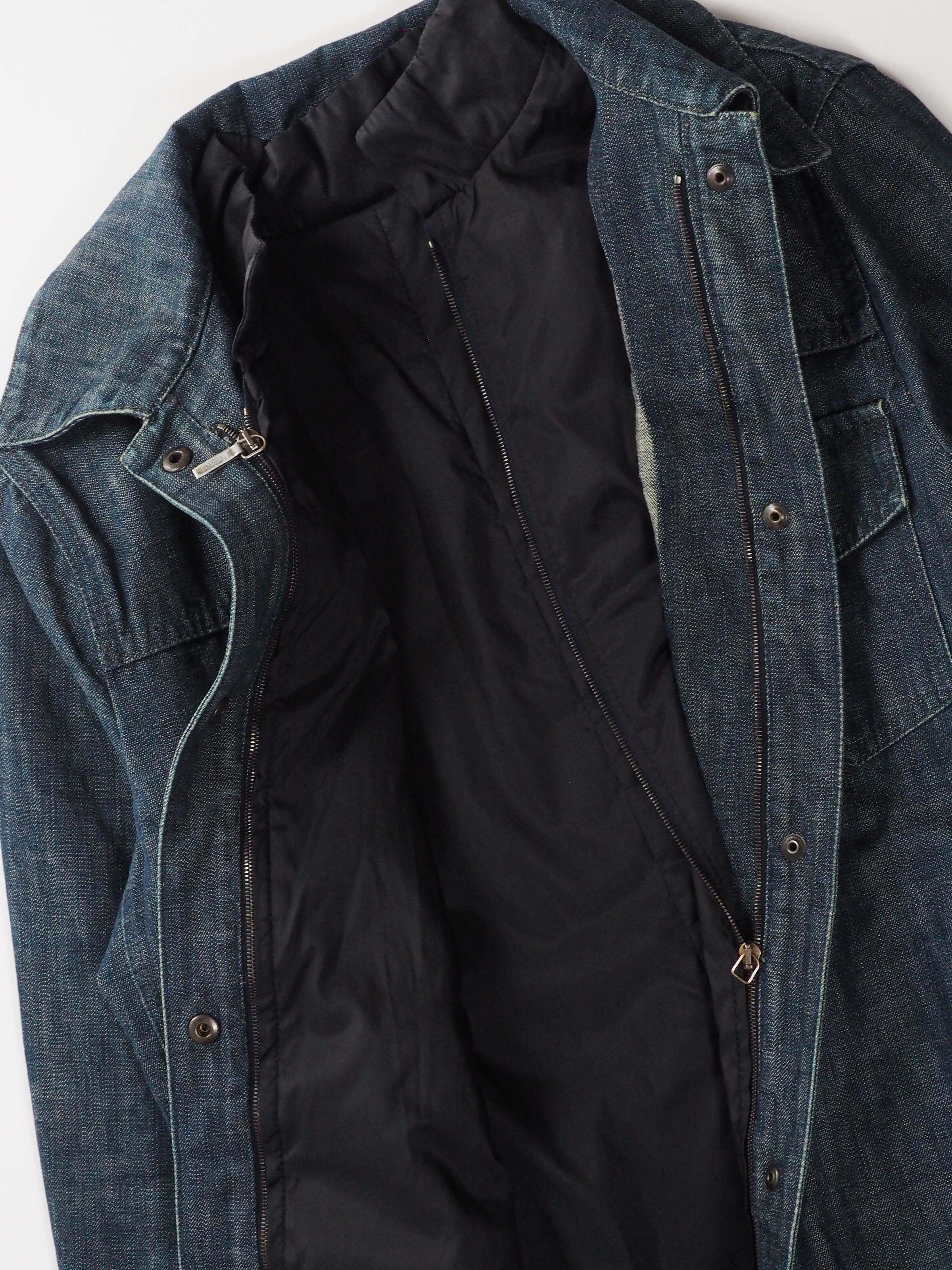 Jil Sander Jil Sander Raw Denim Trucker Jacket Size M / US 6-8 / IT 42-44 - 8 Thumbnail