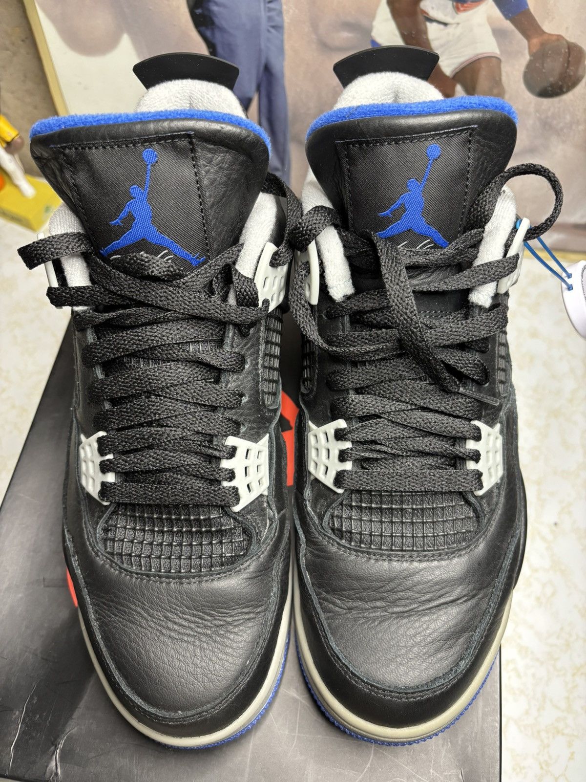 Jordan Brand Air Jordan 4 Retro Motorsports Alternate 2017 Size US 8 / EU 41 - 2 Thumbnail