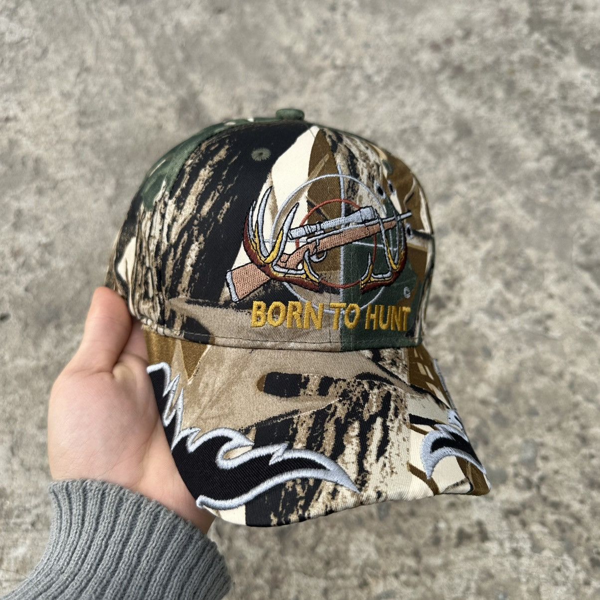 If Six Was Nine VTG Real Tree Cap Hat Crazy Hype Trend Staff Pick Y2K 00s Size ONE SIZE - 2 Thumbnail