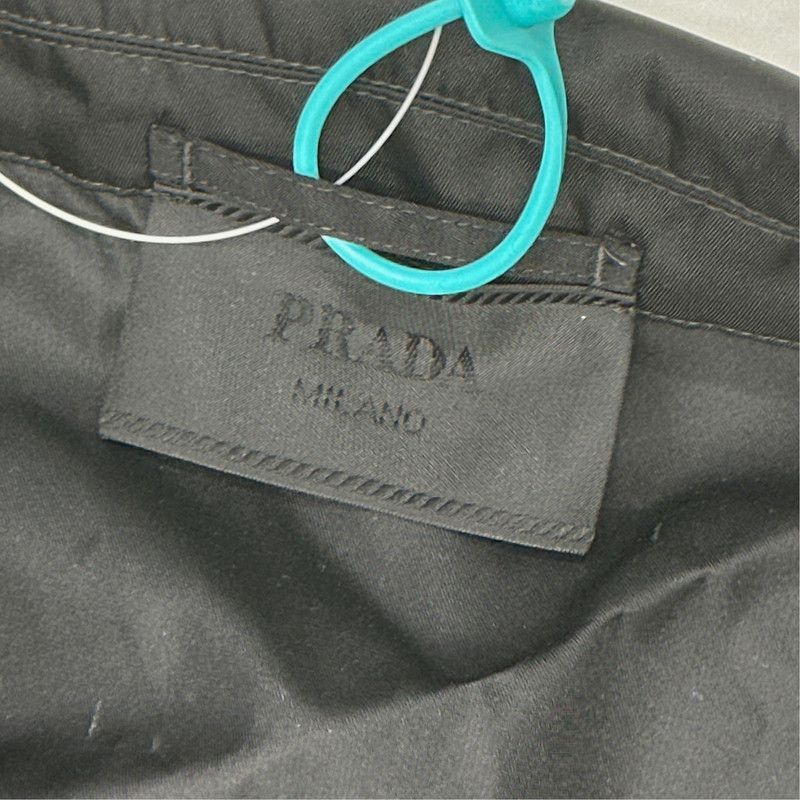 Prada Prada SS21 Black Logo Zip Jacket-2506 Size US XL / EU 56 / 4 - 2 Thumbnail