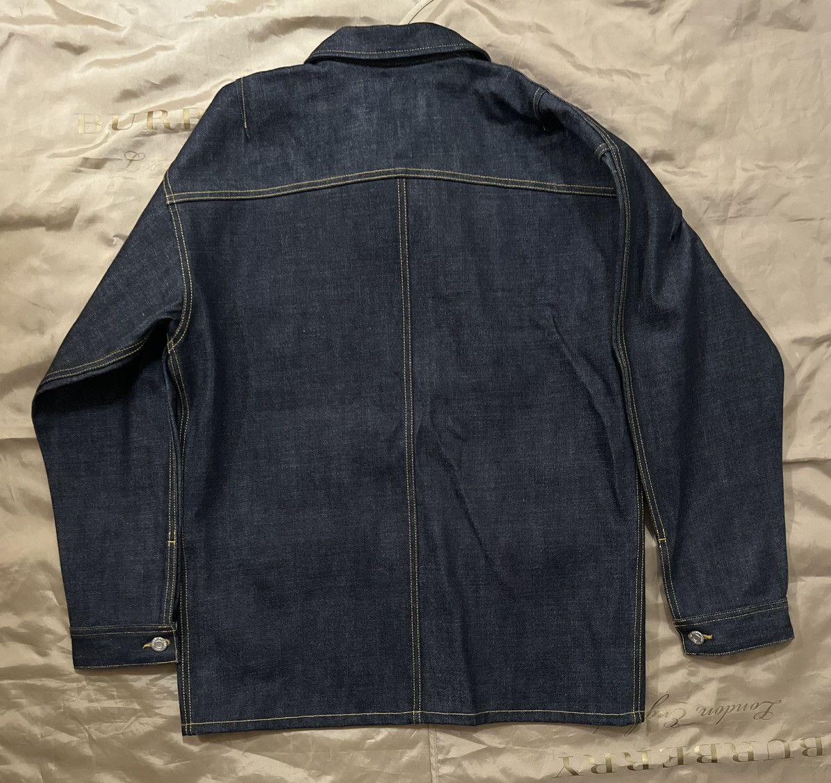 Fear of God Fear of God Raw Selvedge Denim Long Jacket Raw Indigo size S Size US S / EU 44-46 / 1 - 11 Thumbnail