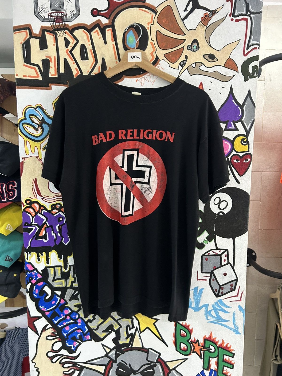 Vintage 90s Bad Religion Tshirt Size US L / EU 52-54 / 3 - 1 Thumbnail