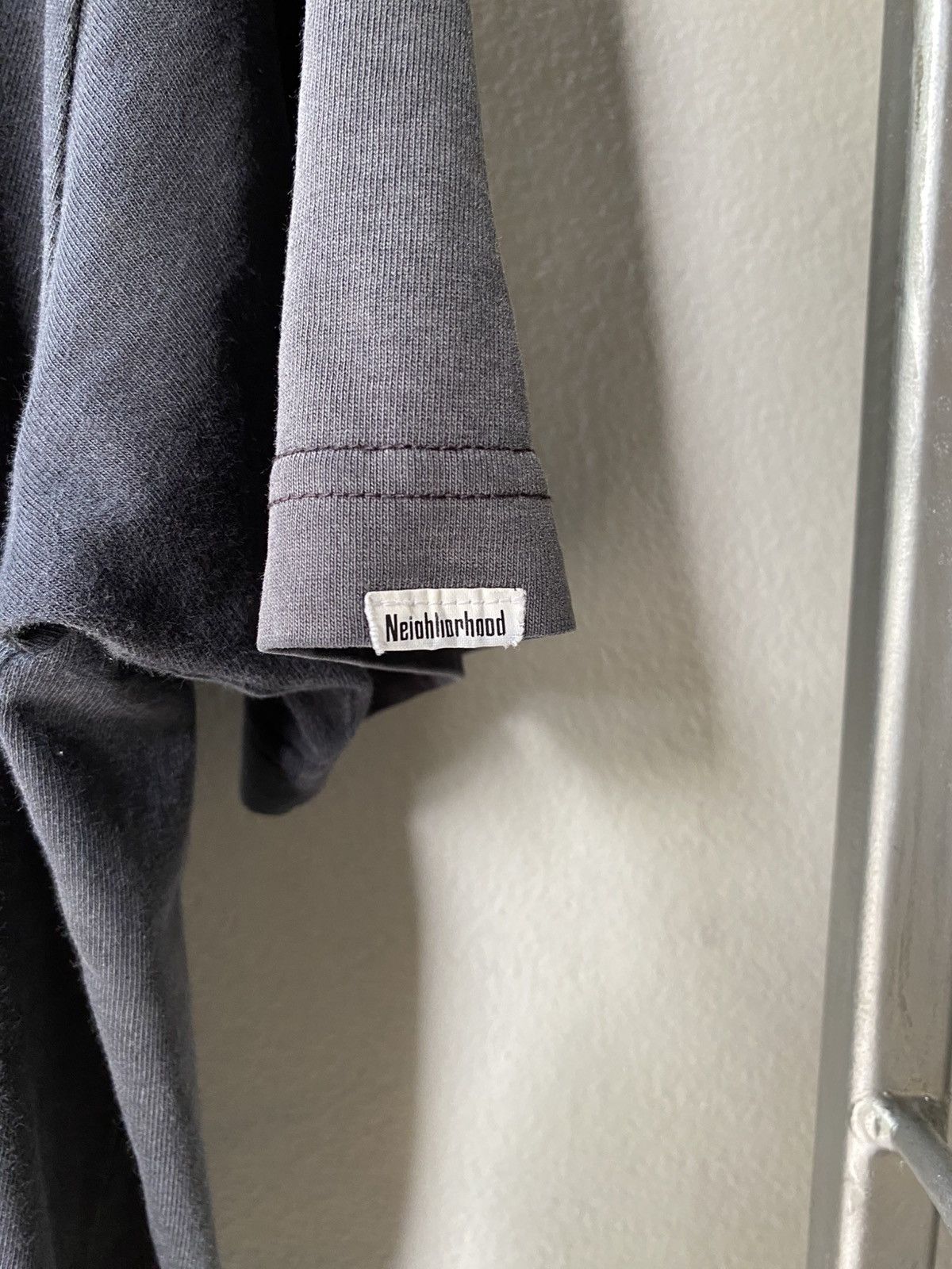 Neighborhood NEIGHBORHOOD Dark Gray Short Sleeve Round Neck T-Shirt Size US S / EU 44-46 / 1 - 3 Thumbnail