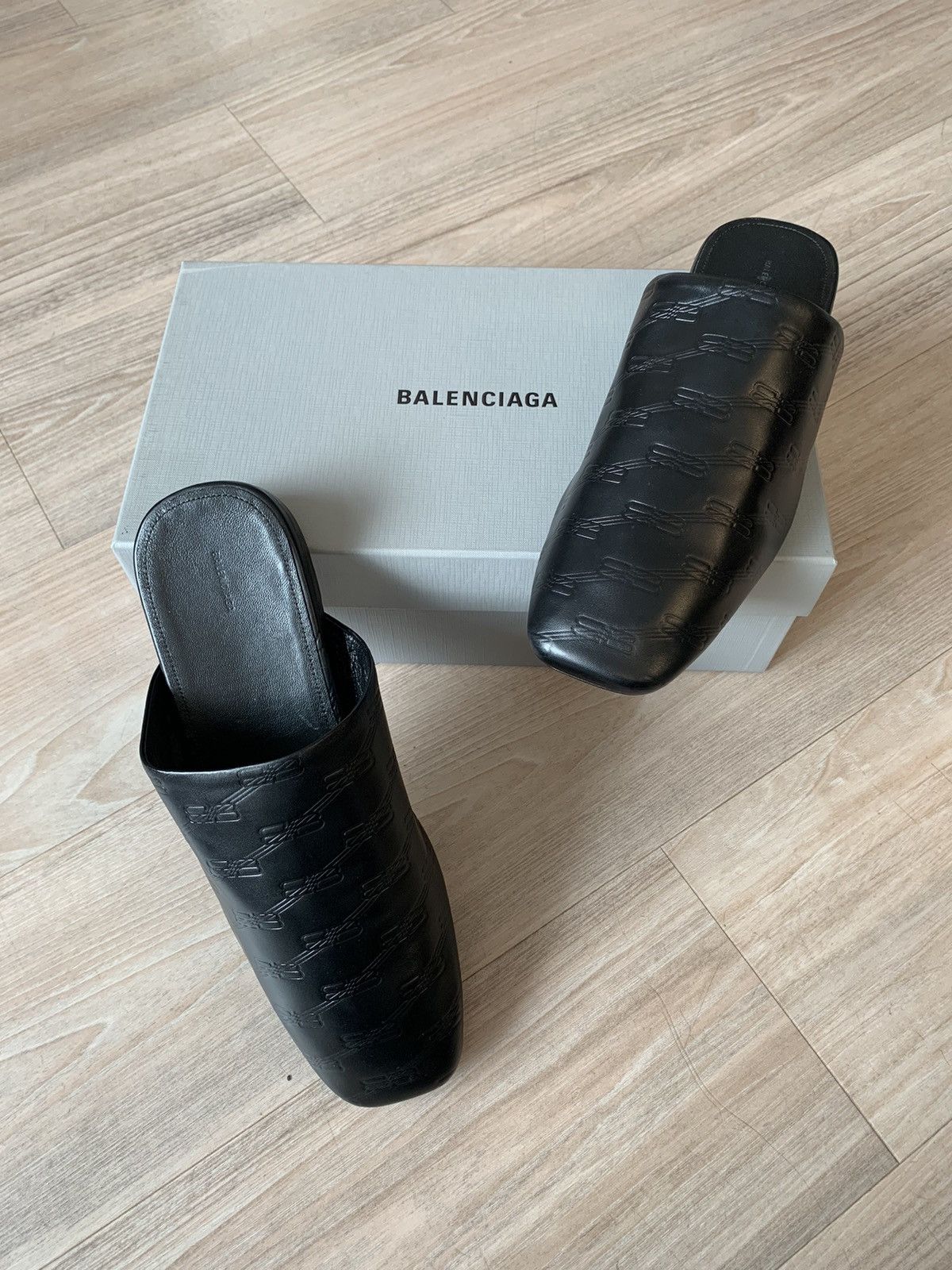 Balenciaga 26s Mules 25 Sheepskin